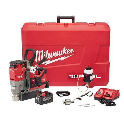 Milwaukee 2788-22HD M18 FUEL 1-1/2" Lineman Magnetic Drill HIGH DEMAND Kit