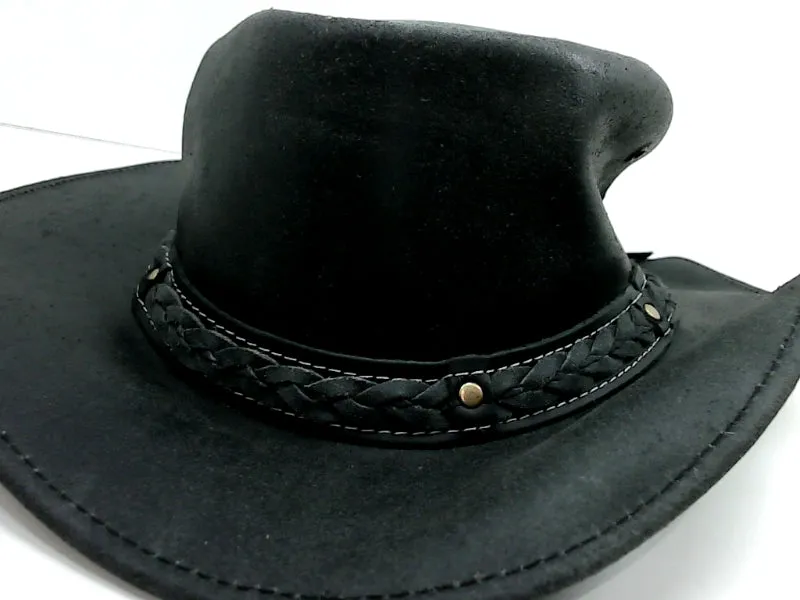 Montone Black Bradslock Cowboy Hat Medium