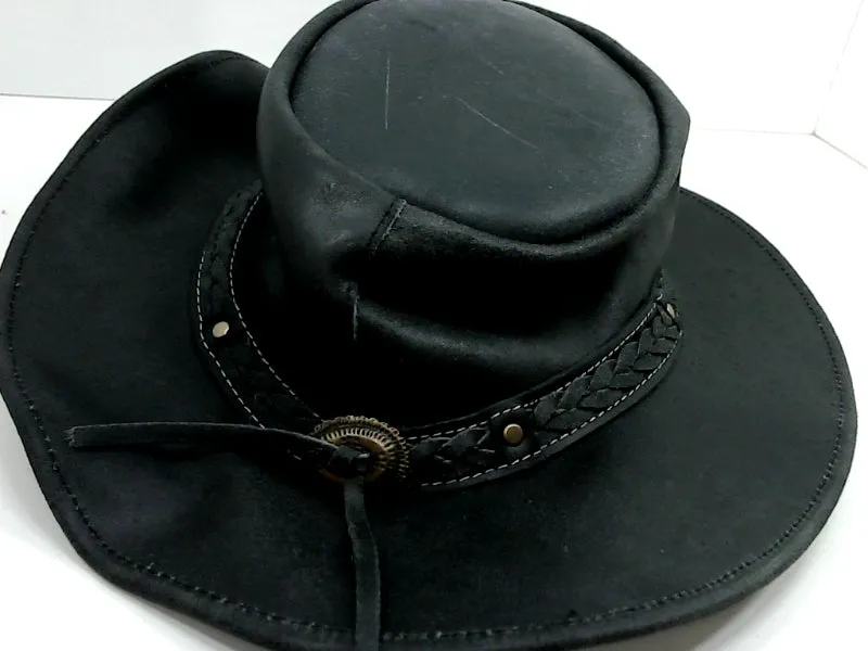 Montone Black Bradslock Cowboy Hat Medium