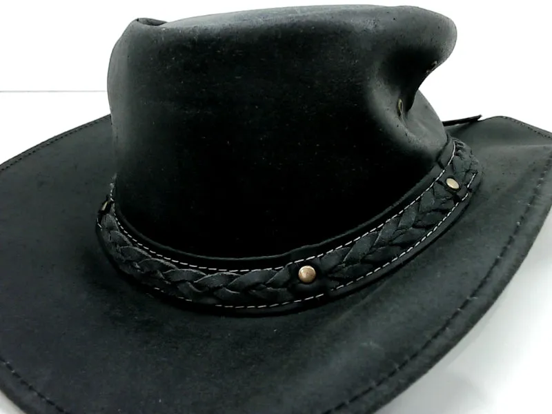 Montone Black Bradslock Cowboy Hat Medium