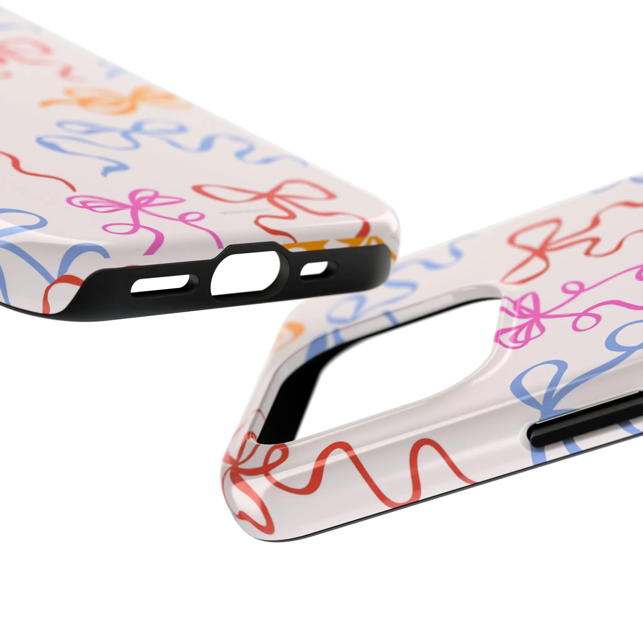 Multicolor Bows and Ribbons Tough iPhone Cases