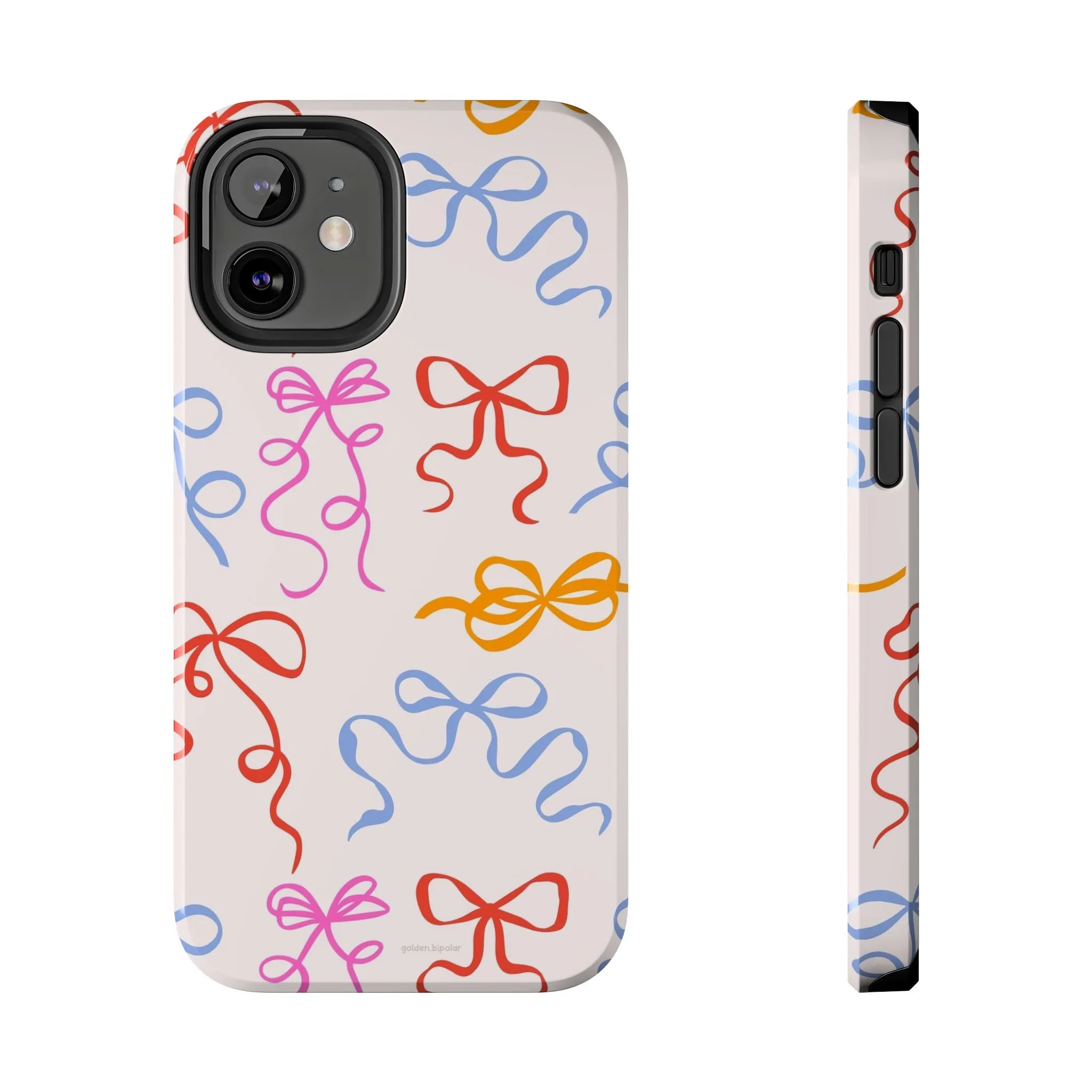 Multicolor Bows and Ribbons Tough iPhone Cases