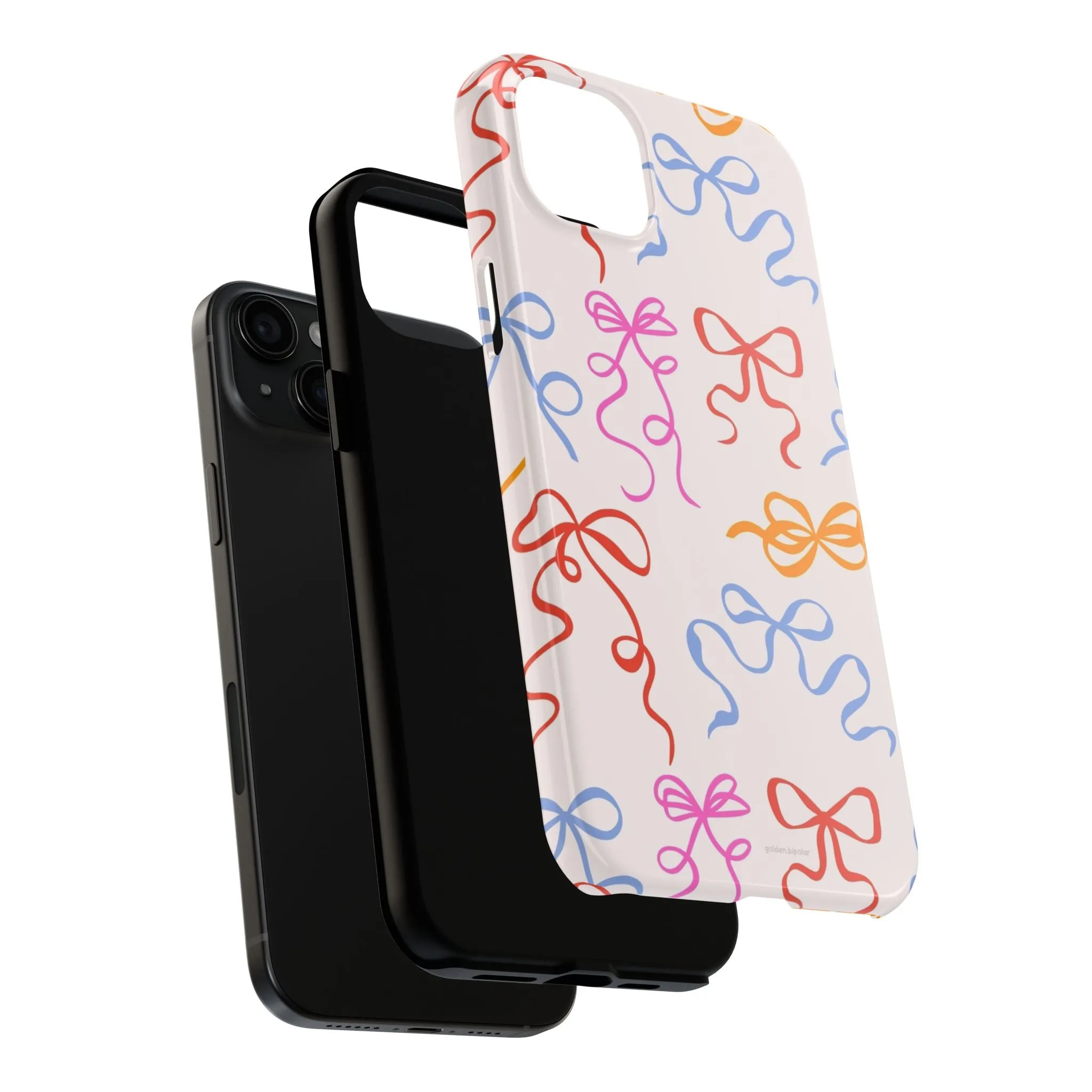 Multicolor Bows and Ribbons Tough iPhone Cases