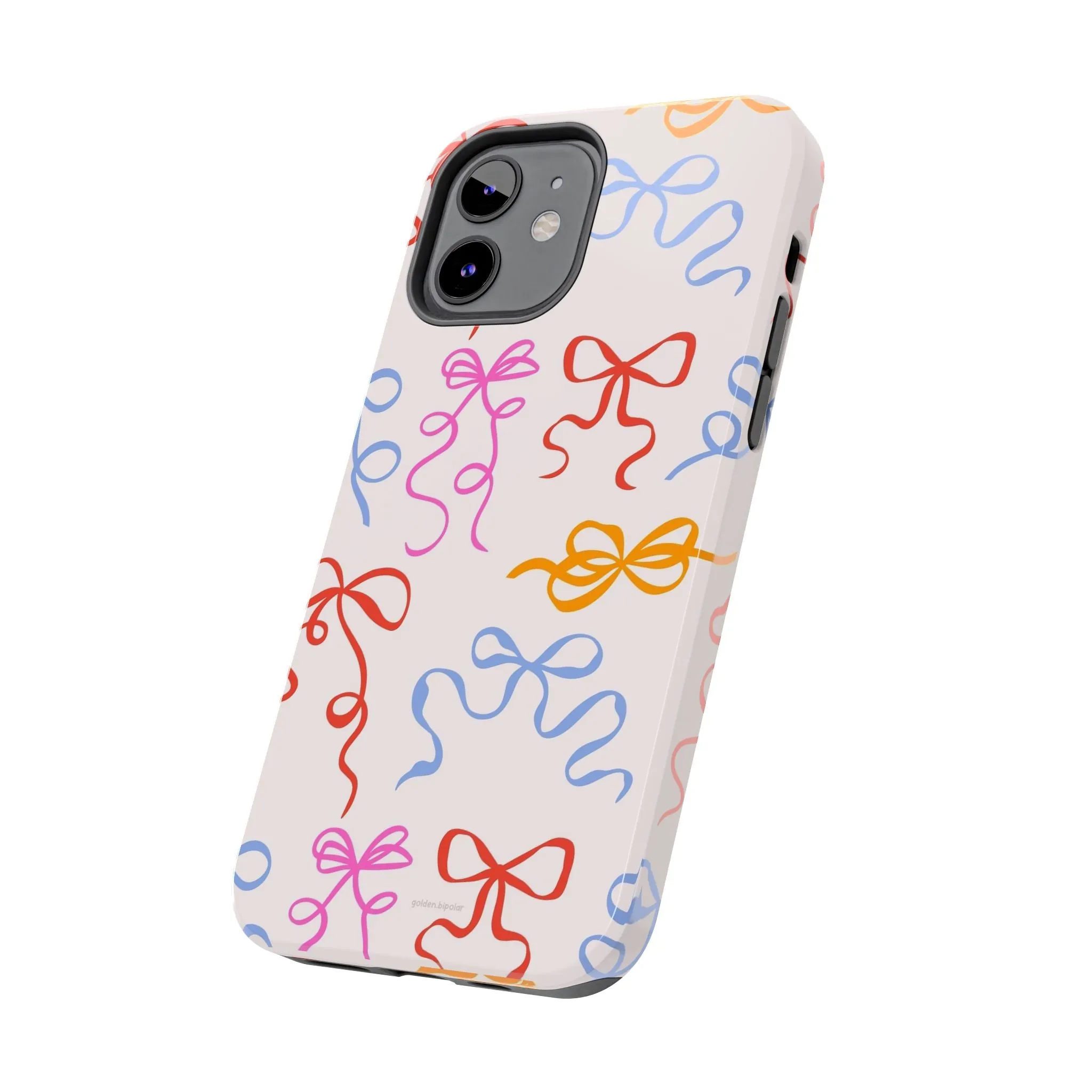 Multicolor Bows and Ribbons Tough iPhone Cases