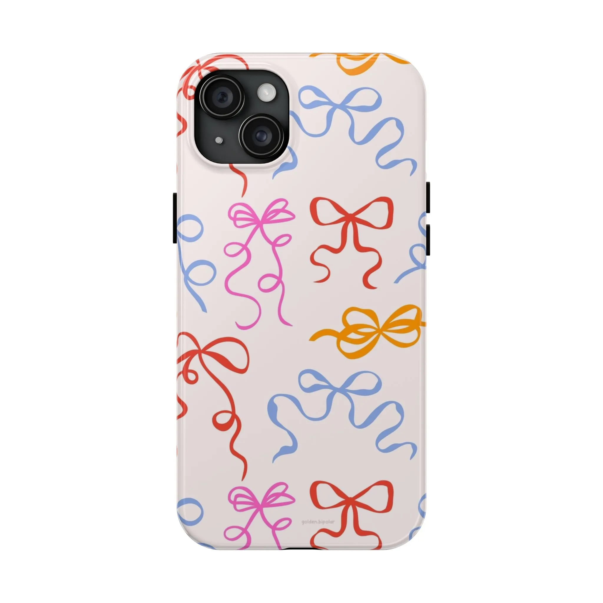 Multicolor Bows and Ribbons Tough iPhone Cases