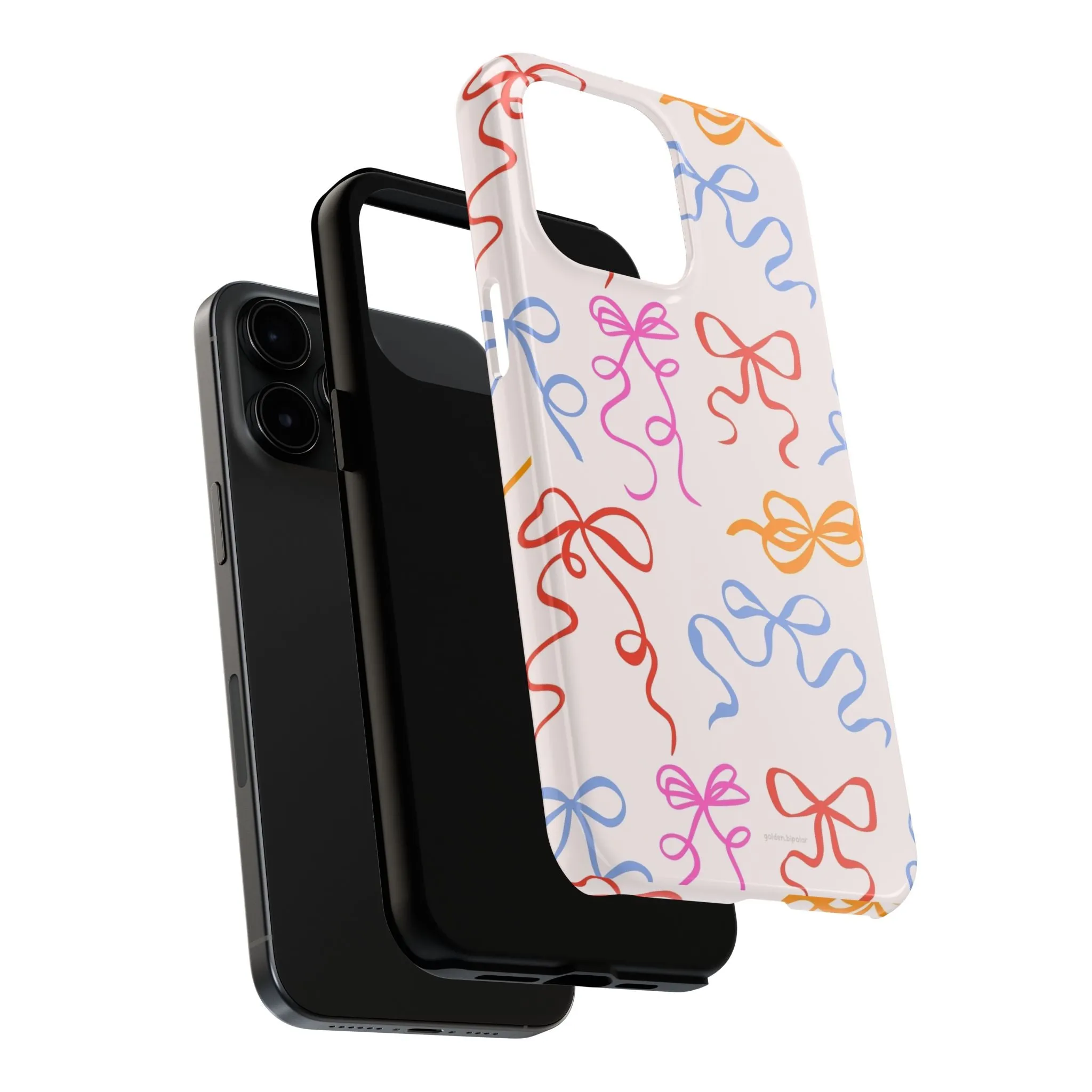 Multicolor Bows and Ribbons Tough iPhone Cases