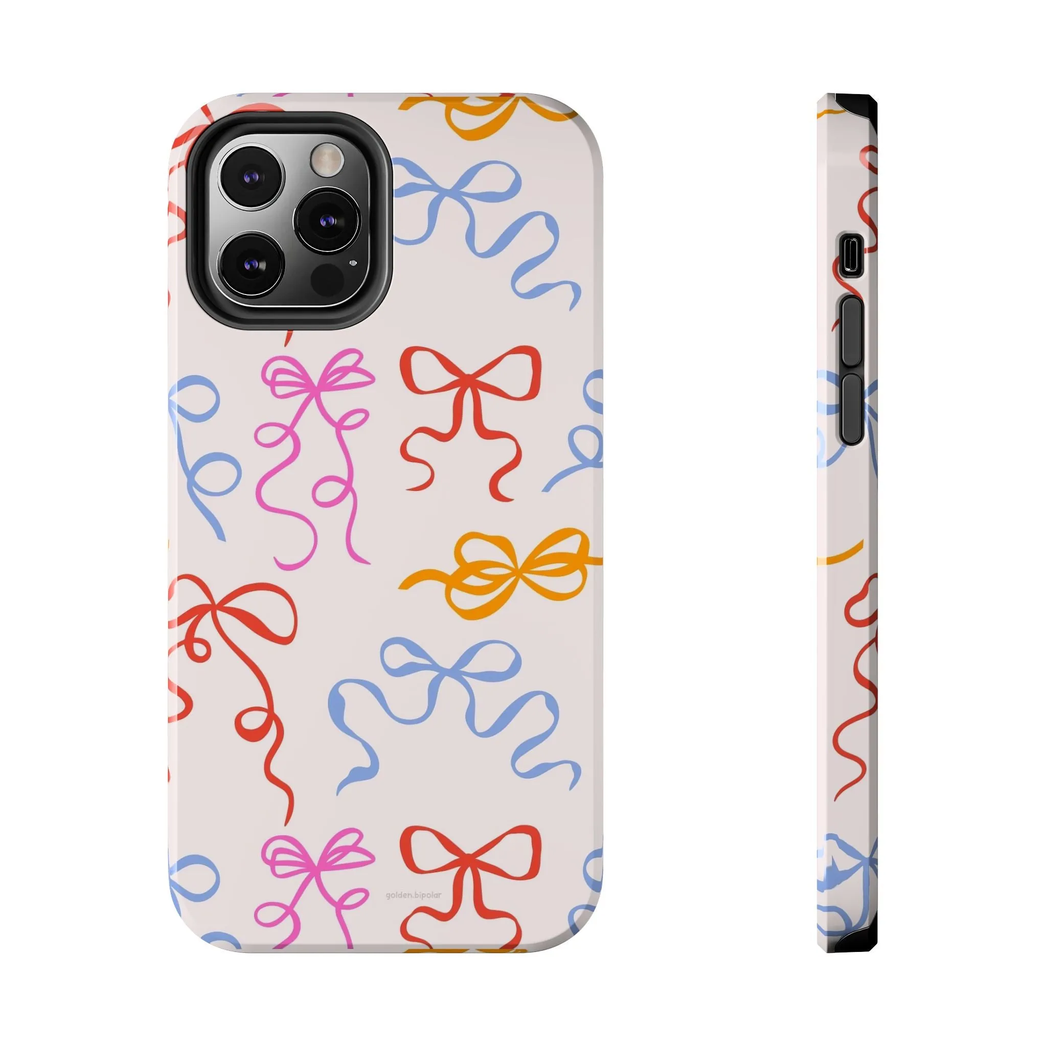 Multicolor Bows and Ribbons Tough iPhone Cases