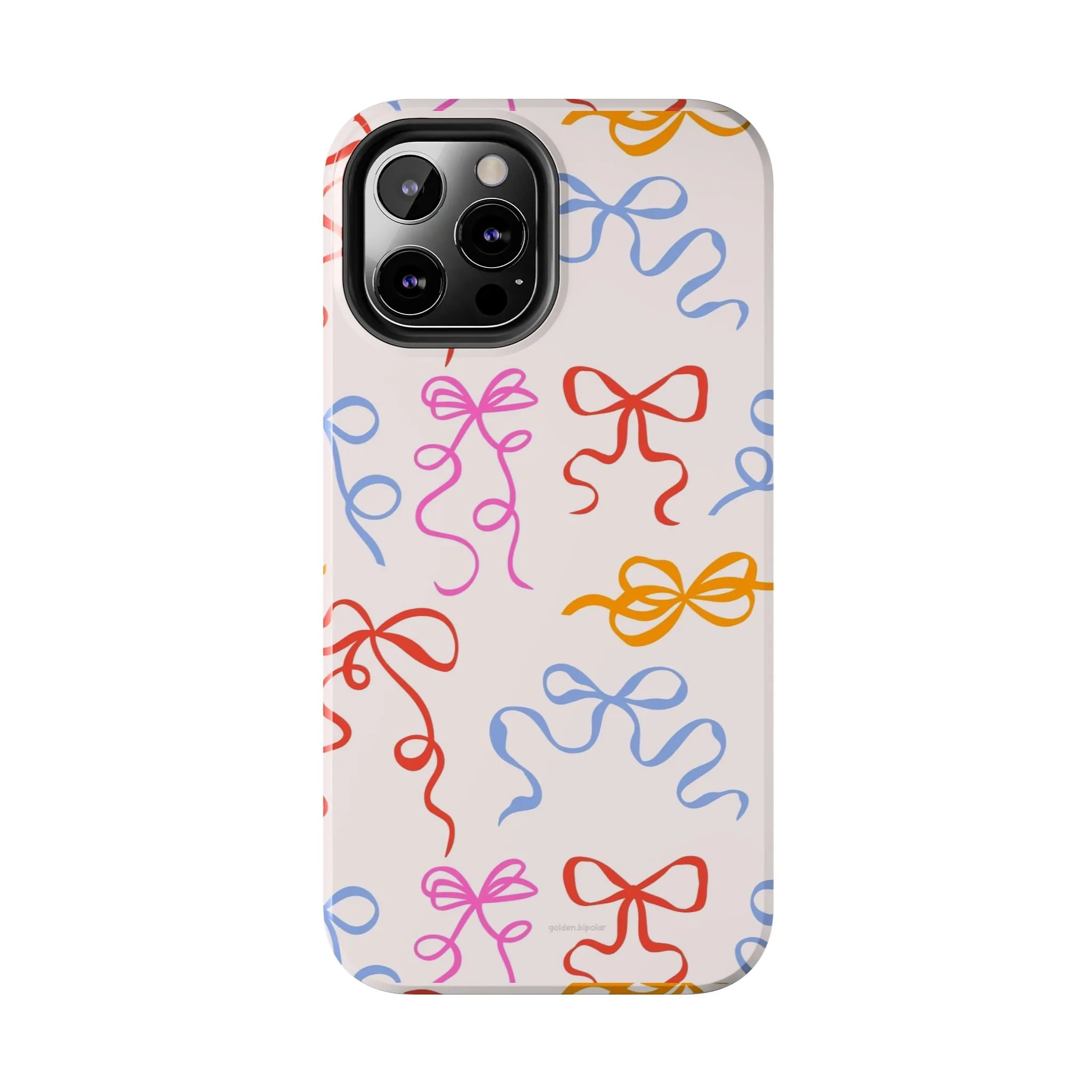 Multicolor Bows and Ribbons Tough iPhone Cases