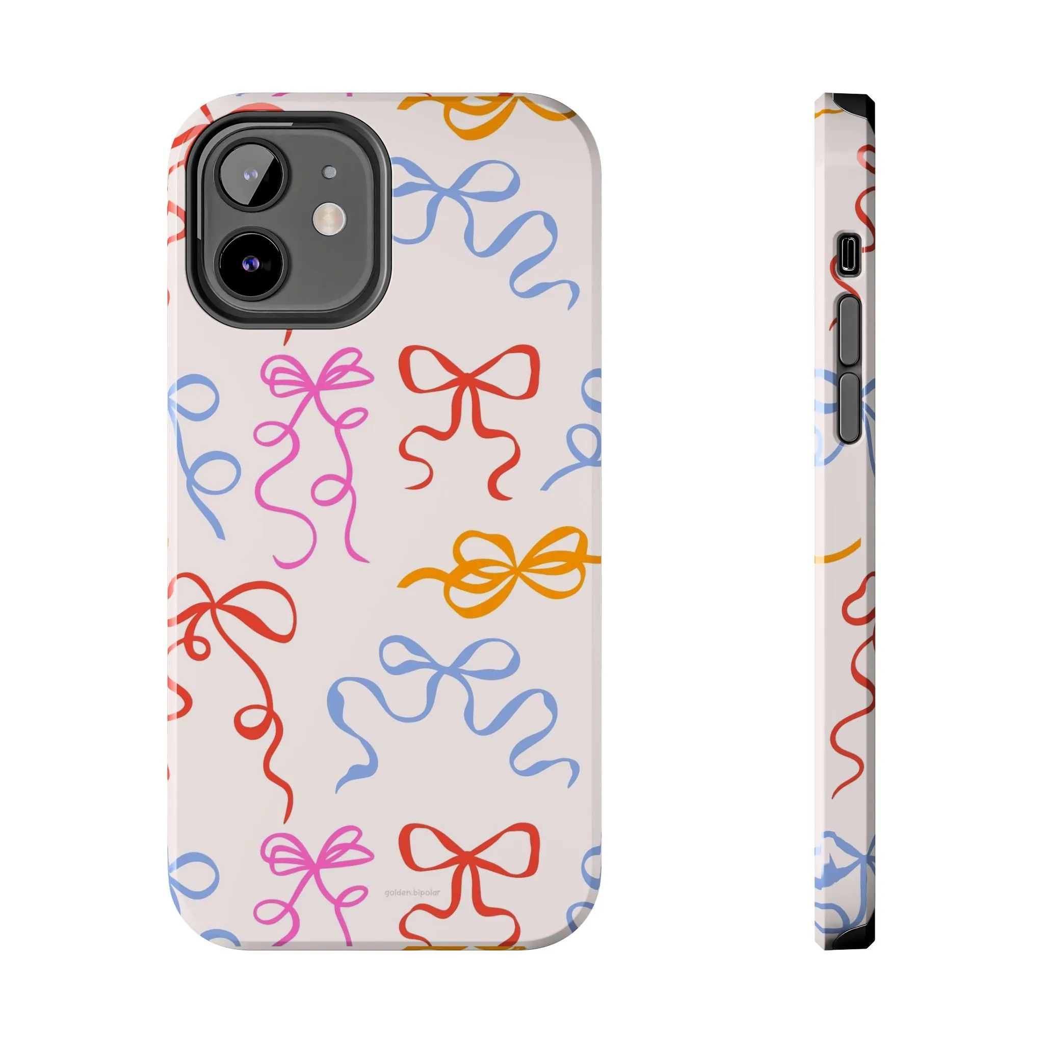 Multicolor Bows and Ribbons Tough iPhone Cases