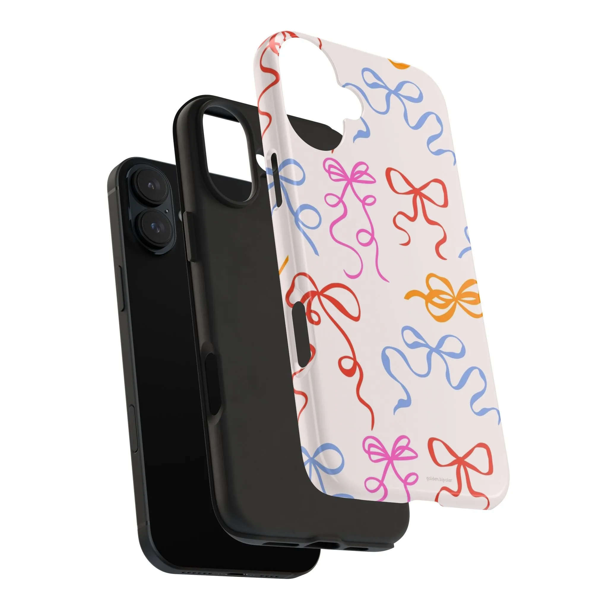 Multicolor Bows and Ribbons Tough iPhone Cases