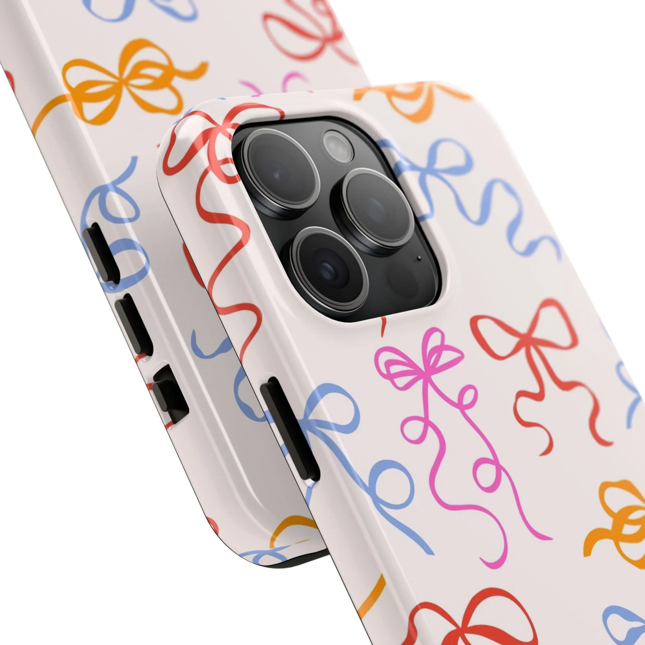 Multicolor Bows and Ribbons Tough iPhone Cases