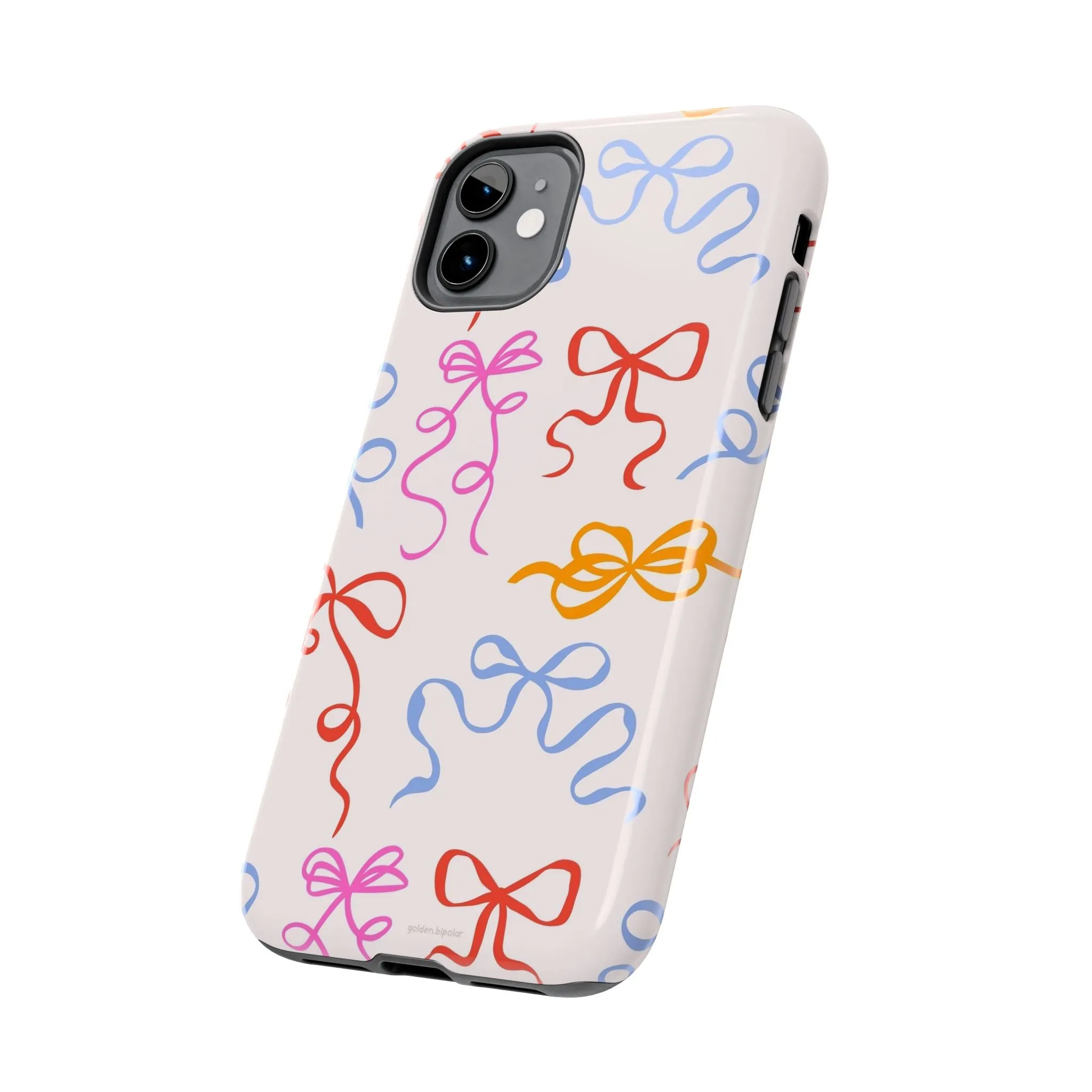 Multicolor Bows and Ribbons Tough iPhone Cases