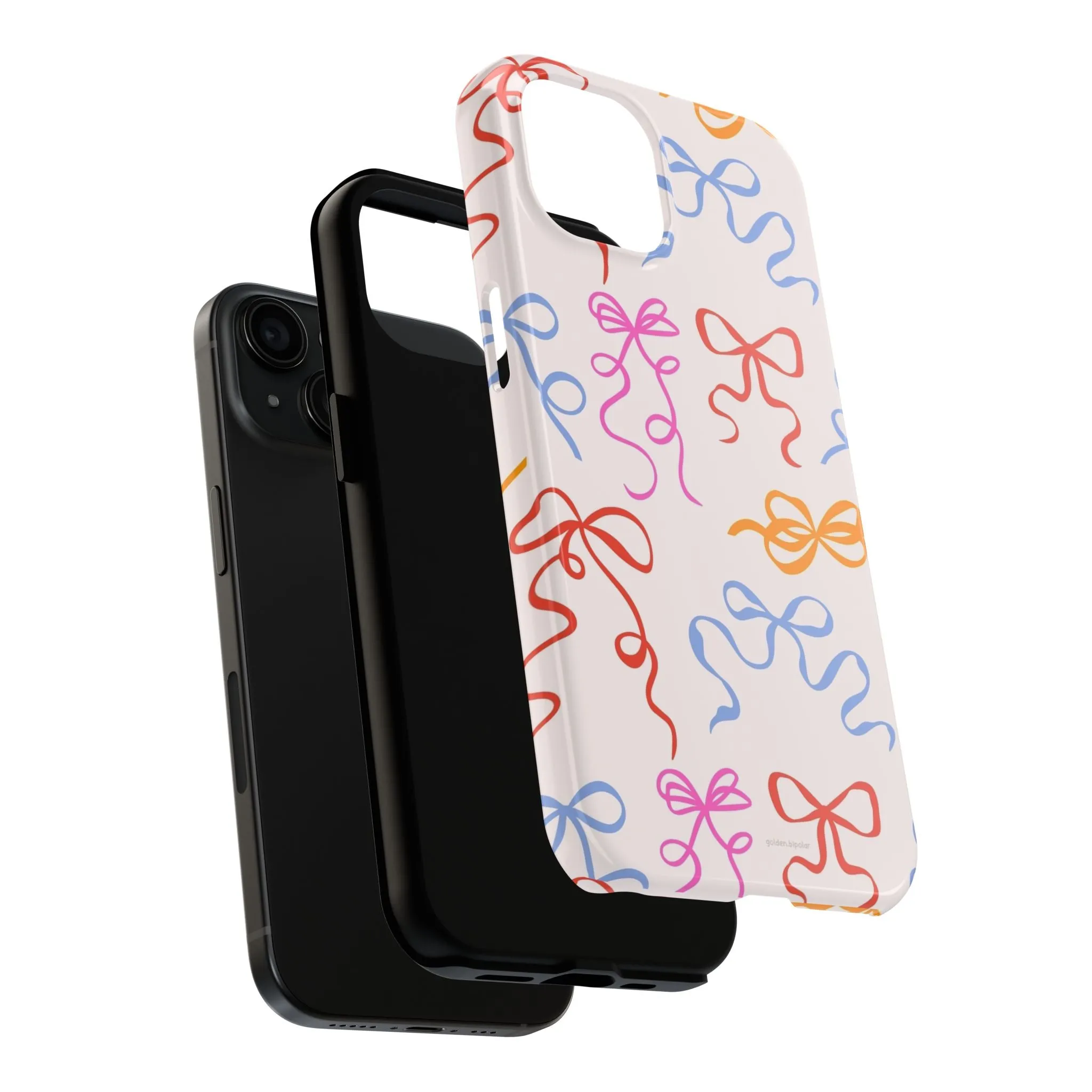 Multicolor Bows and Ribbons Tough iPhone Cases