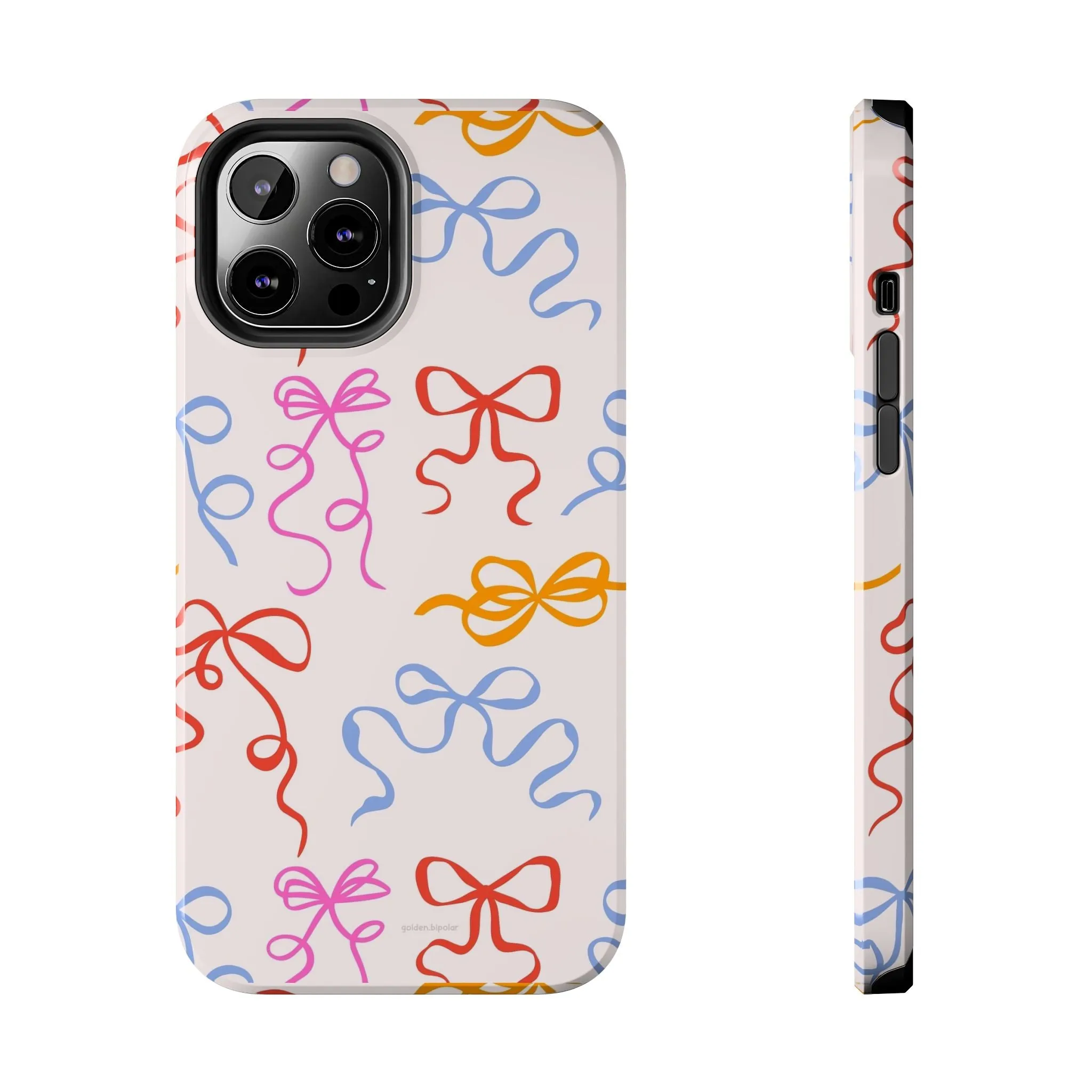 Multicolor Bows and Ribbons Tough iPhone Cases