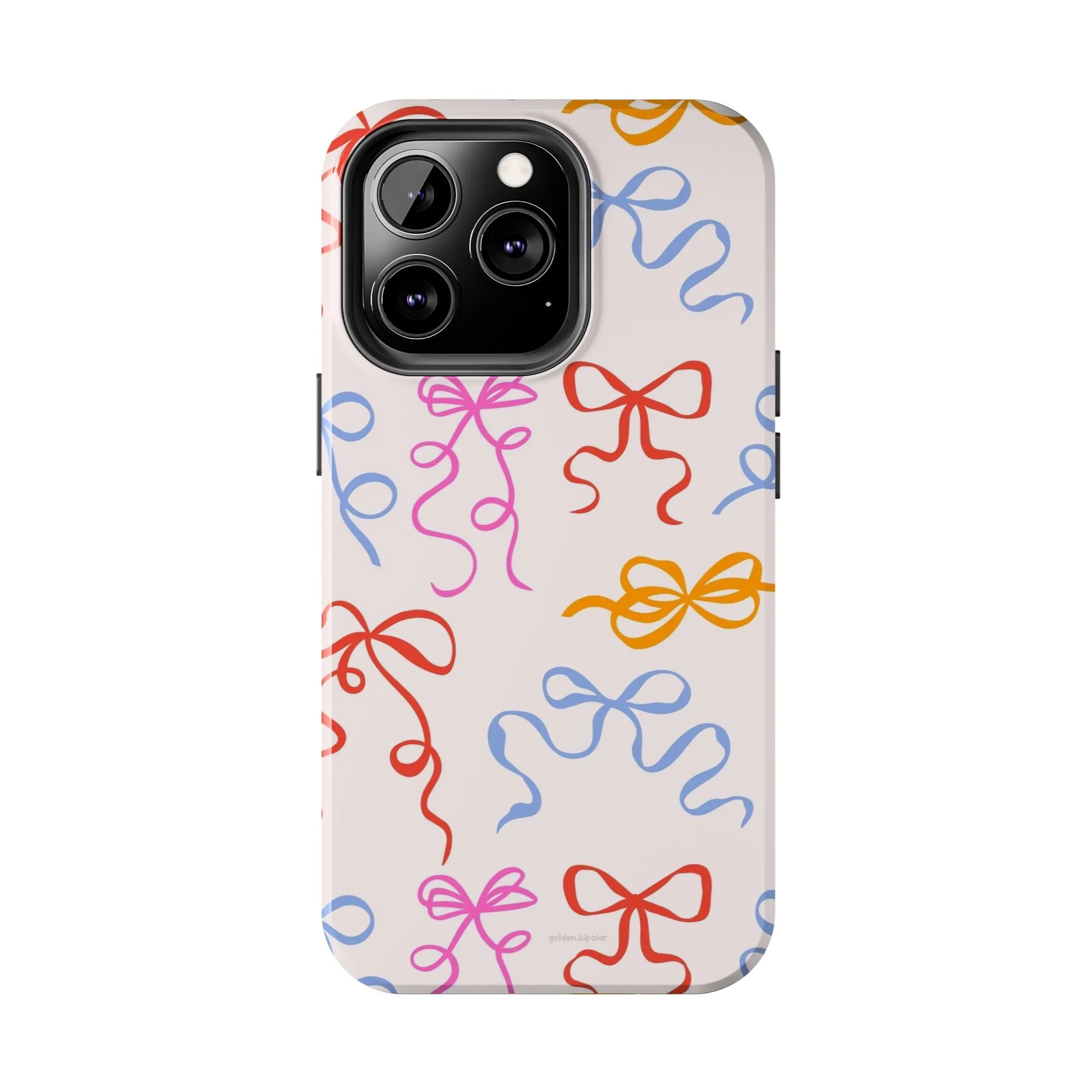 Multicolor Bows and Ribbons Tough iPhone Cases