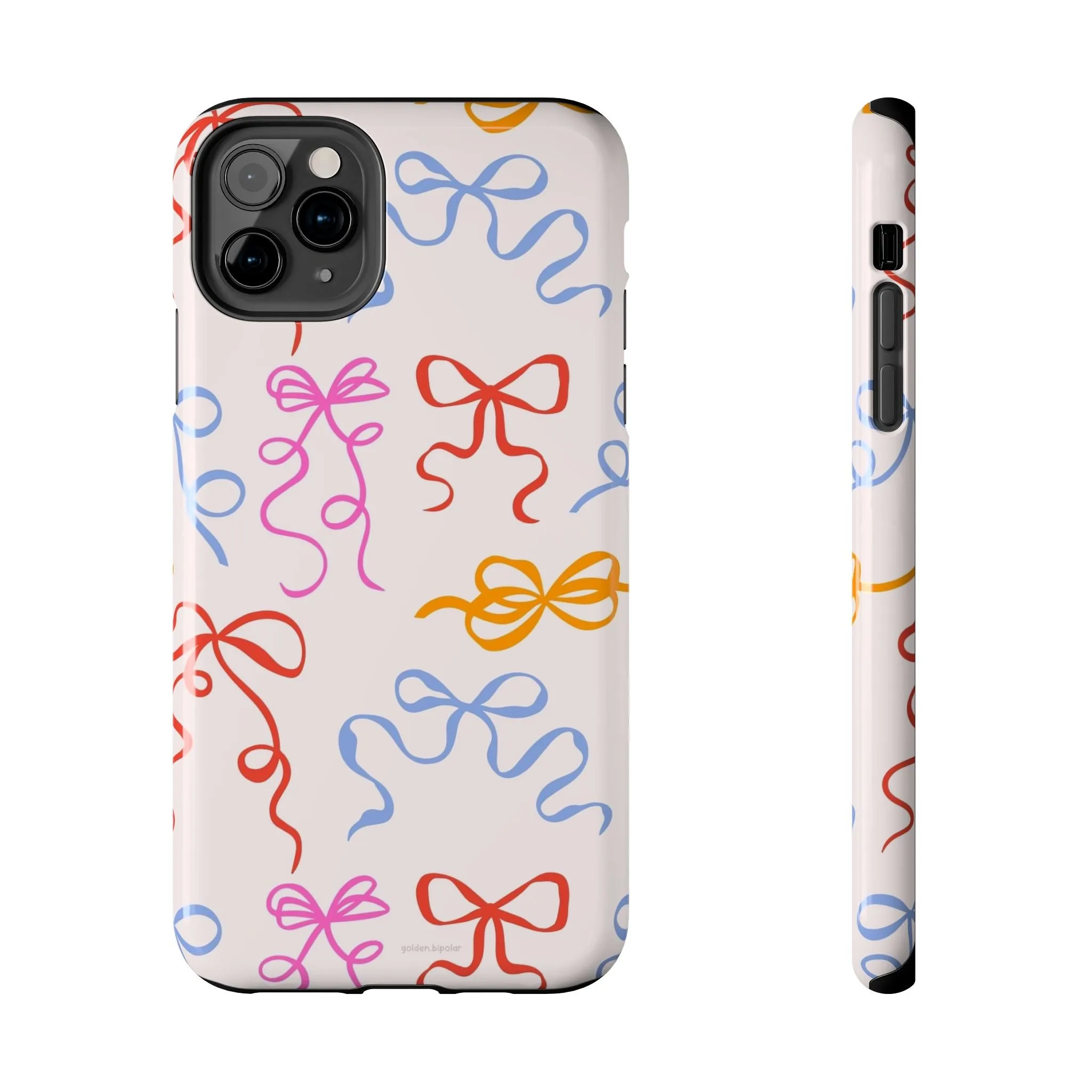 Multicolor Bows and Ribbons Tough iPhone Cases