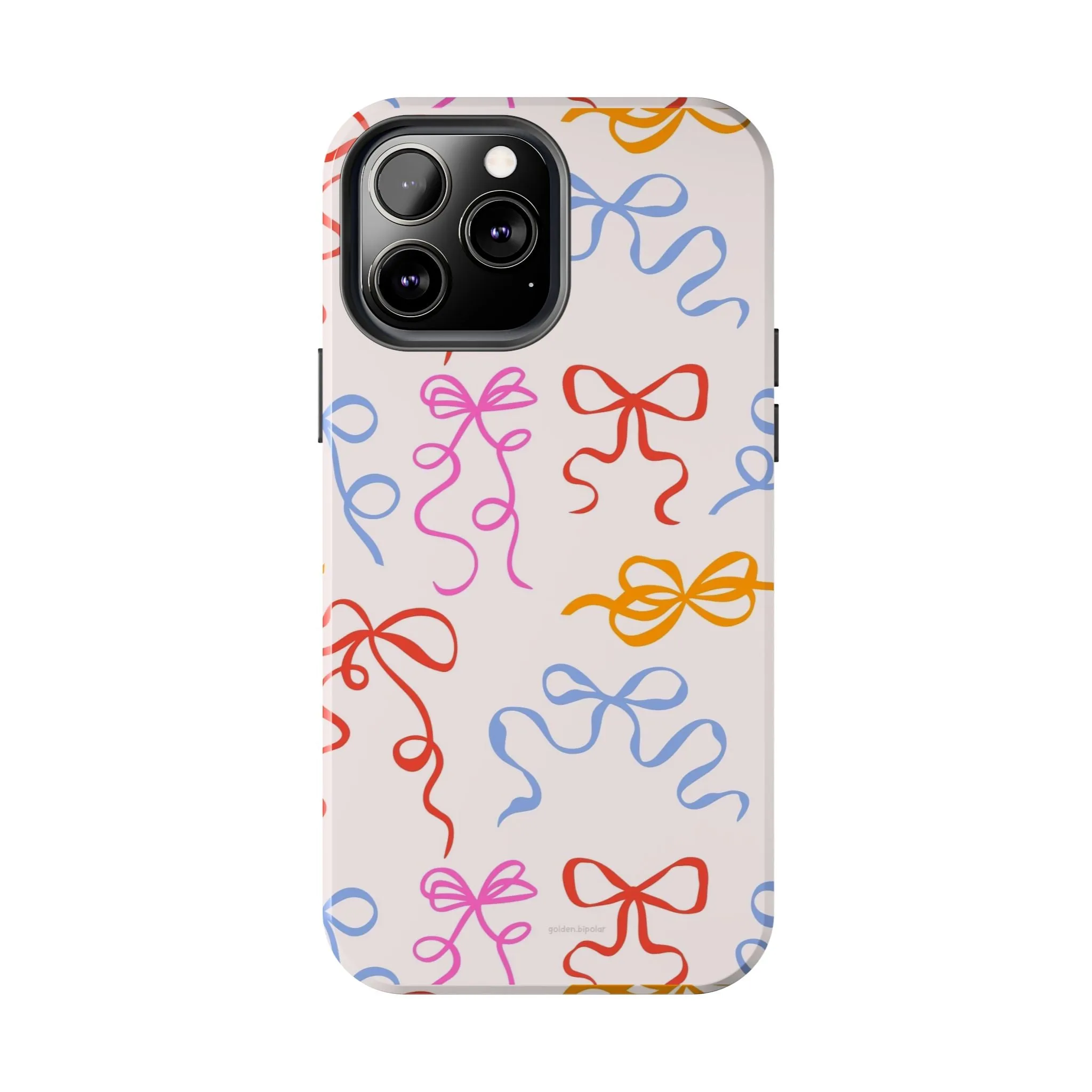 Multicolor Bows and Ribbons Tough iPhone Cases