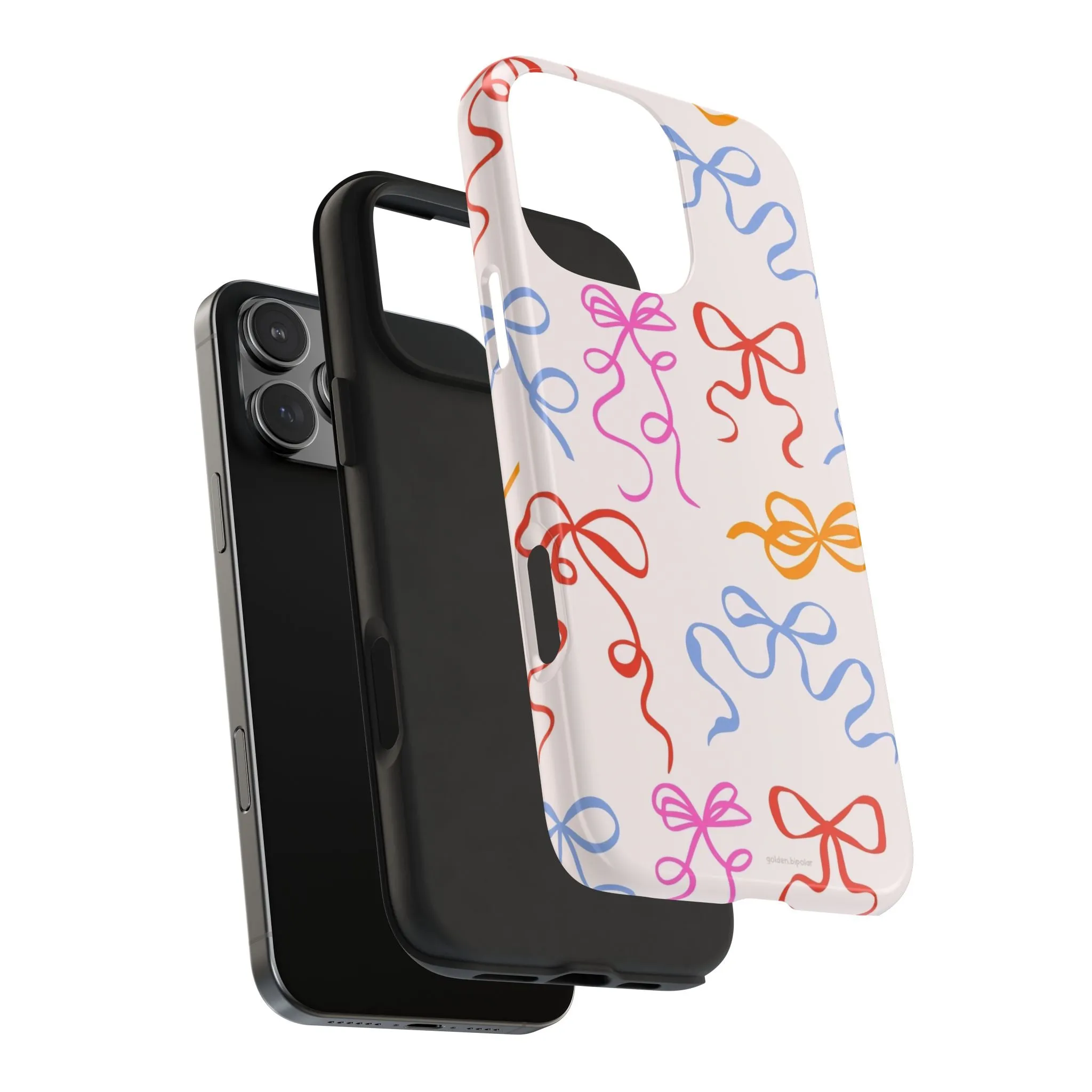 Multicolor Bows and Ribbons Tough iPhone Cases