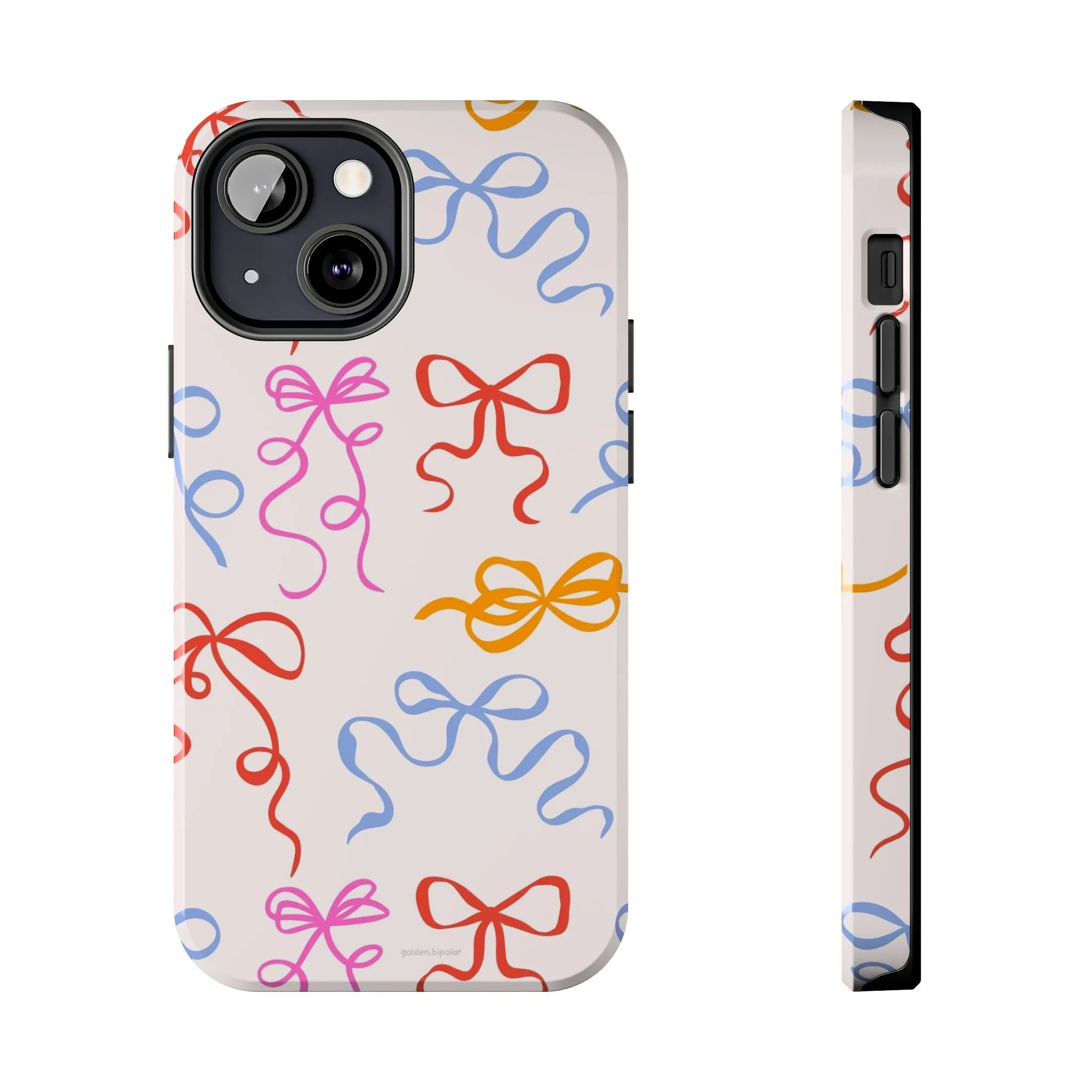 Multicolor Bows and Ribbons Tough iPhone Cases