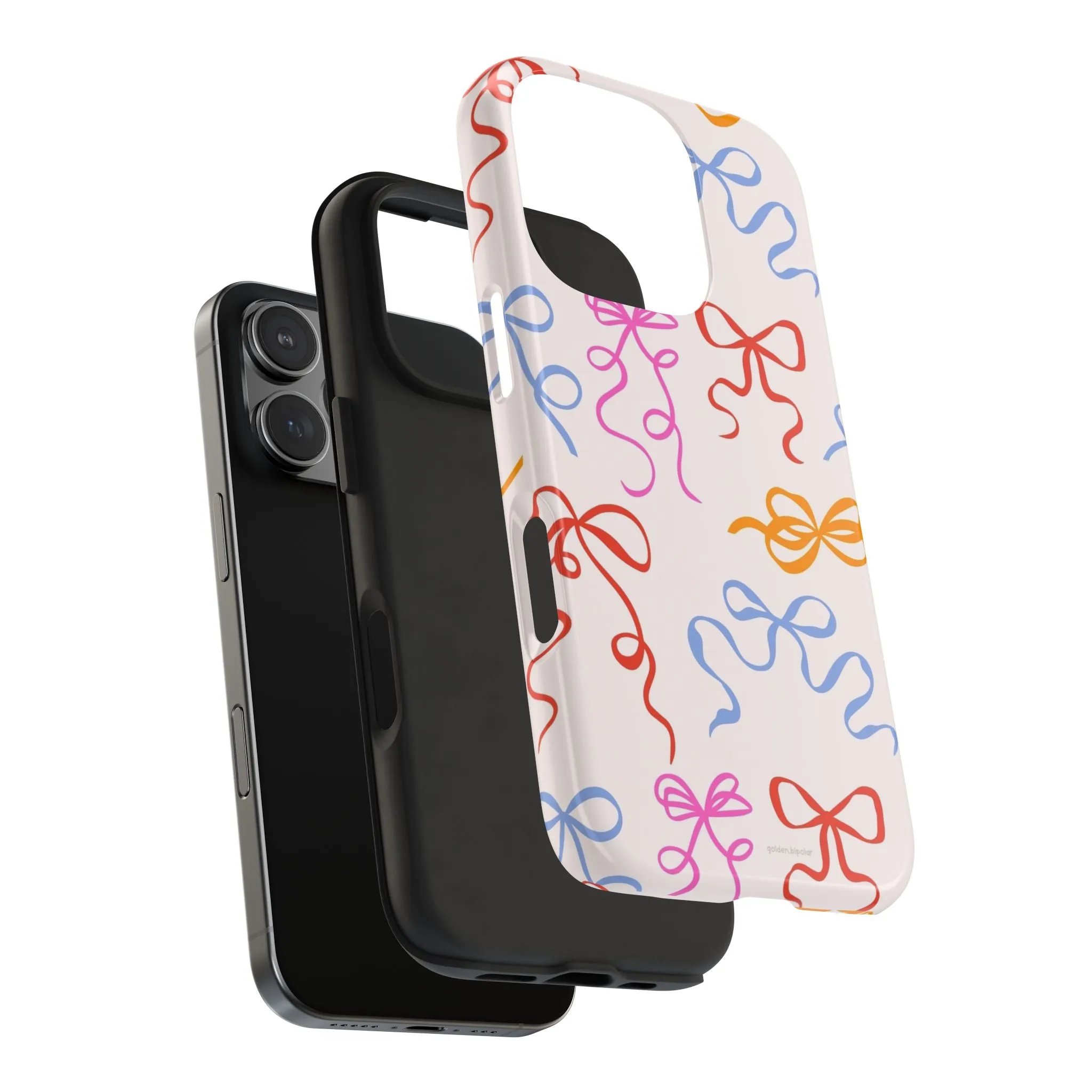 Multicolor Bows and Ribbons Tough iPhone Cases