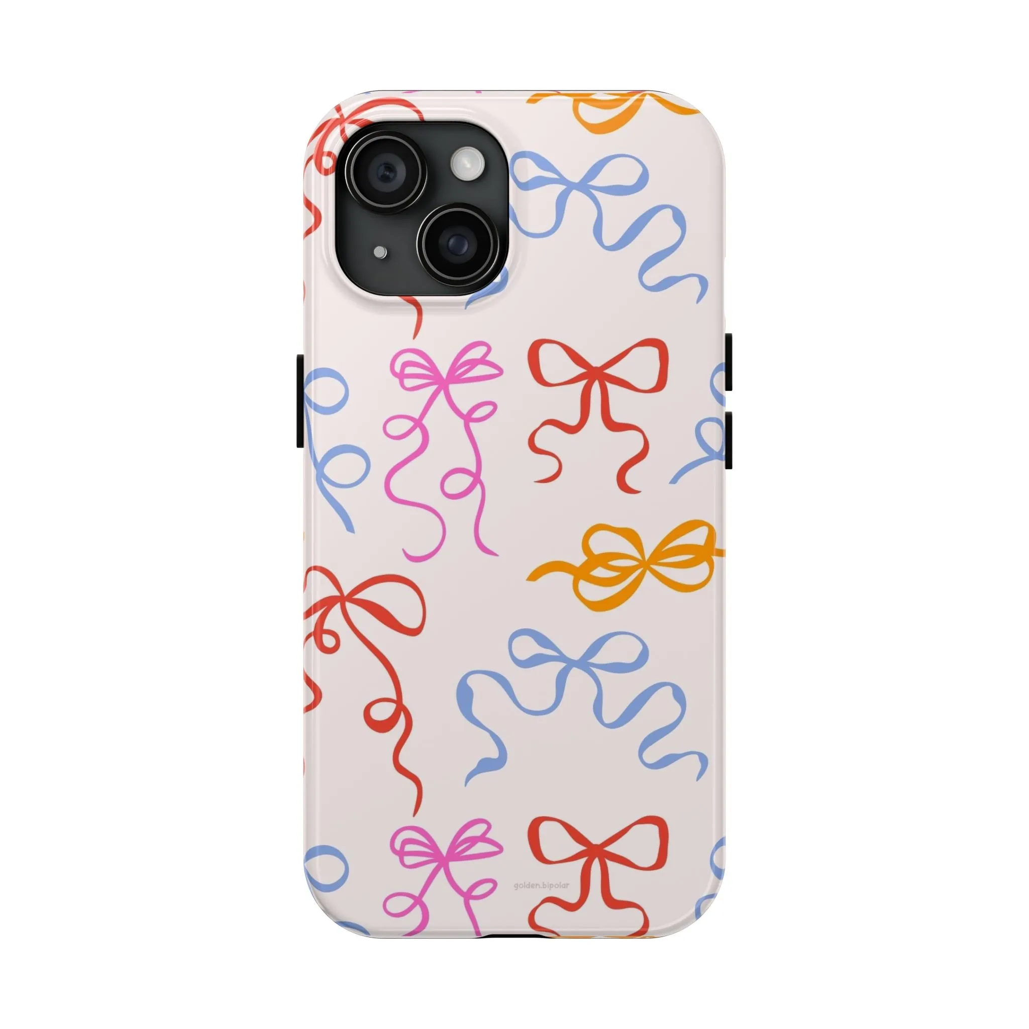 Multicolor Bows and Ribbons Tough iPhone Cases