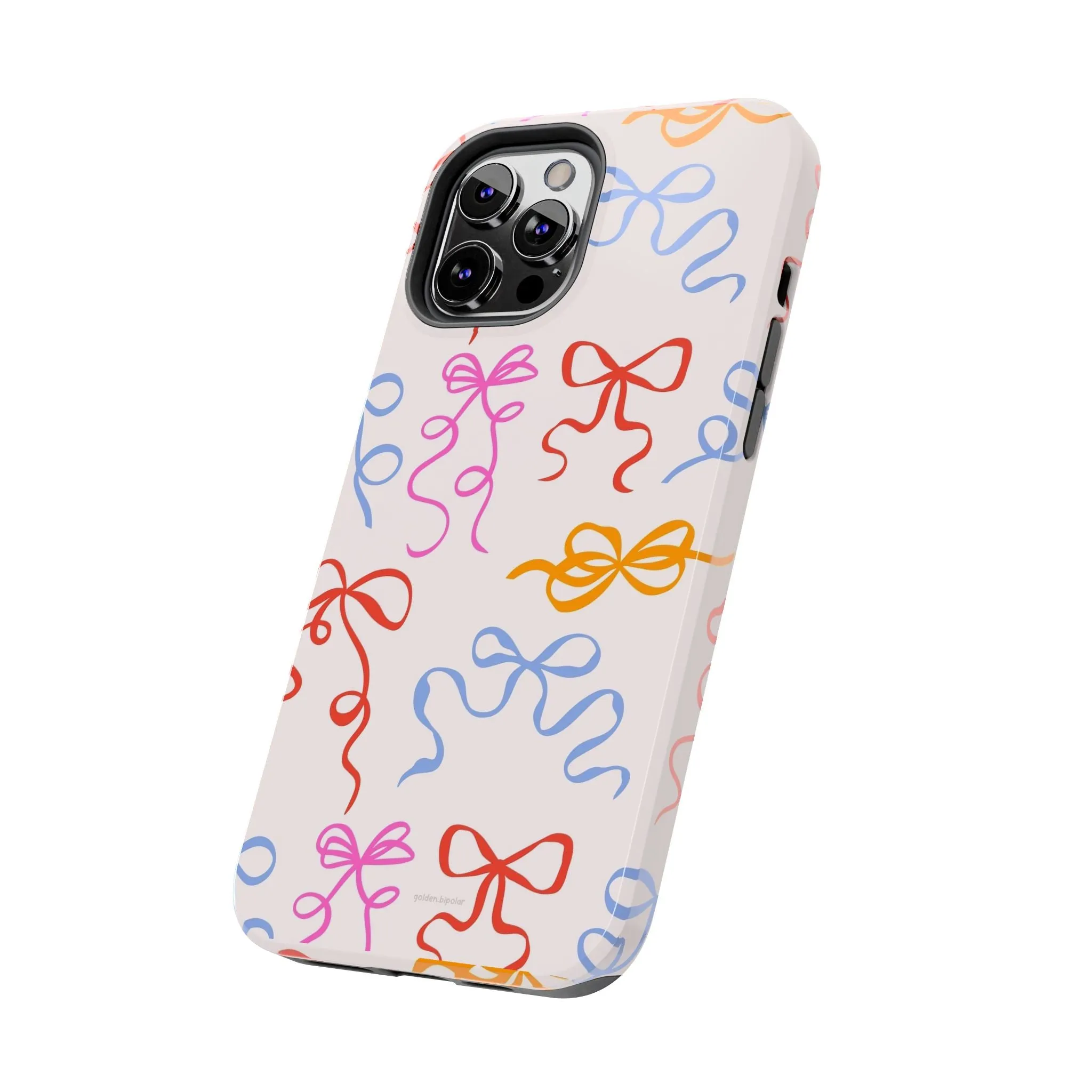 Multicolor Bows and Ribbons Tough iPhone Cases