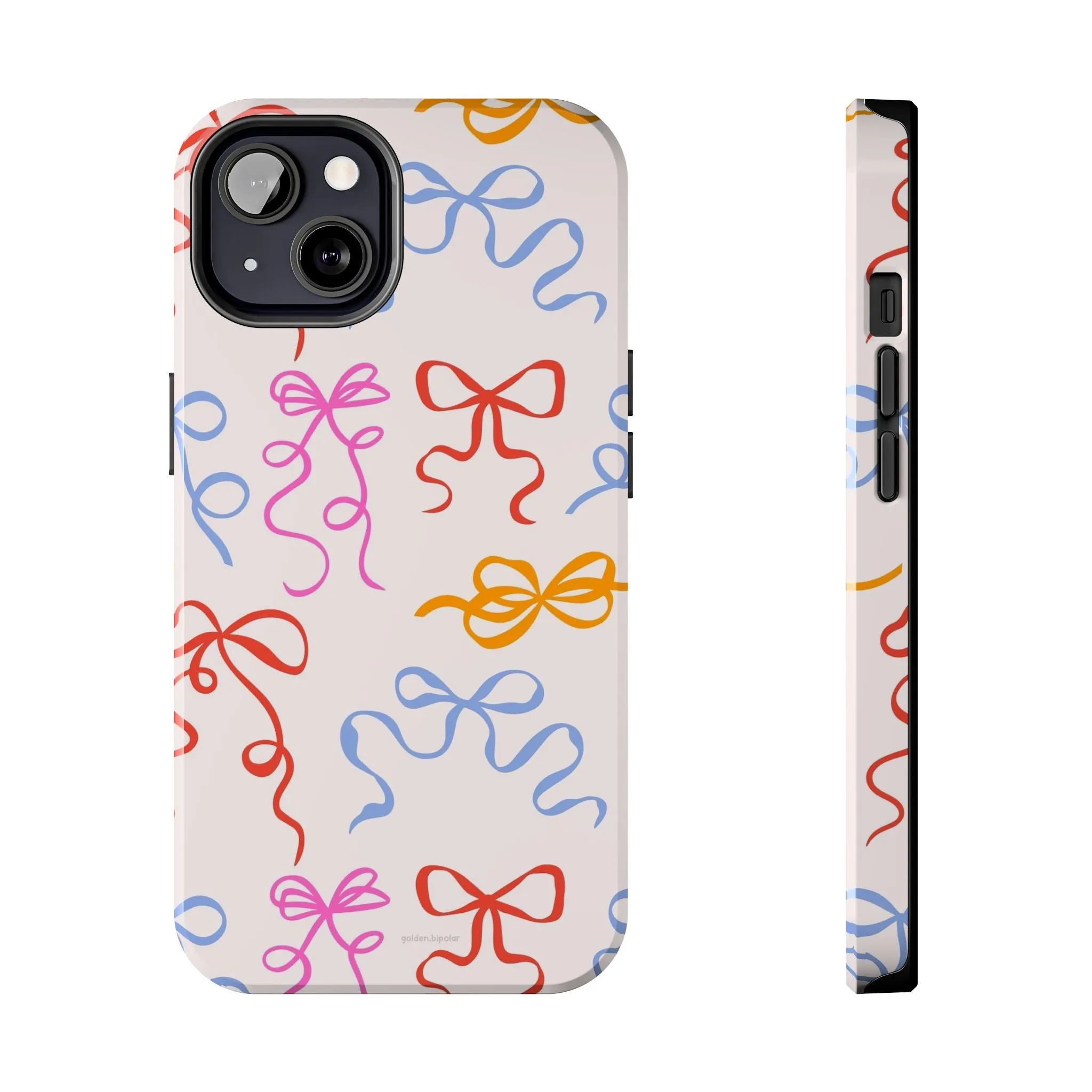 Multicolor Bows and Ribbons Tough iPhone Cases