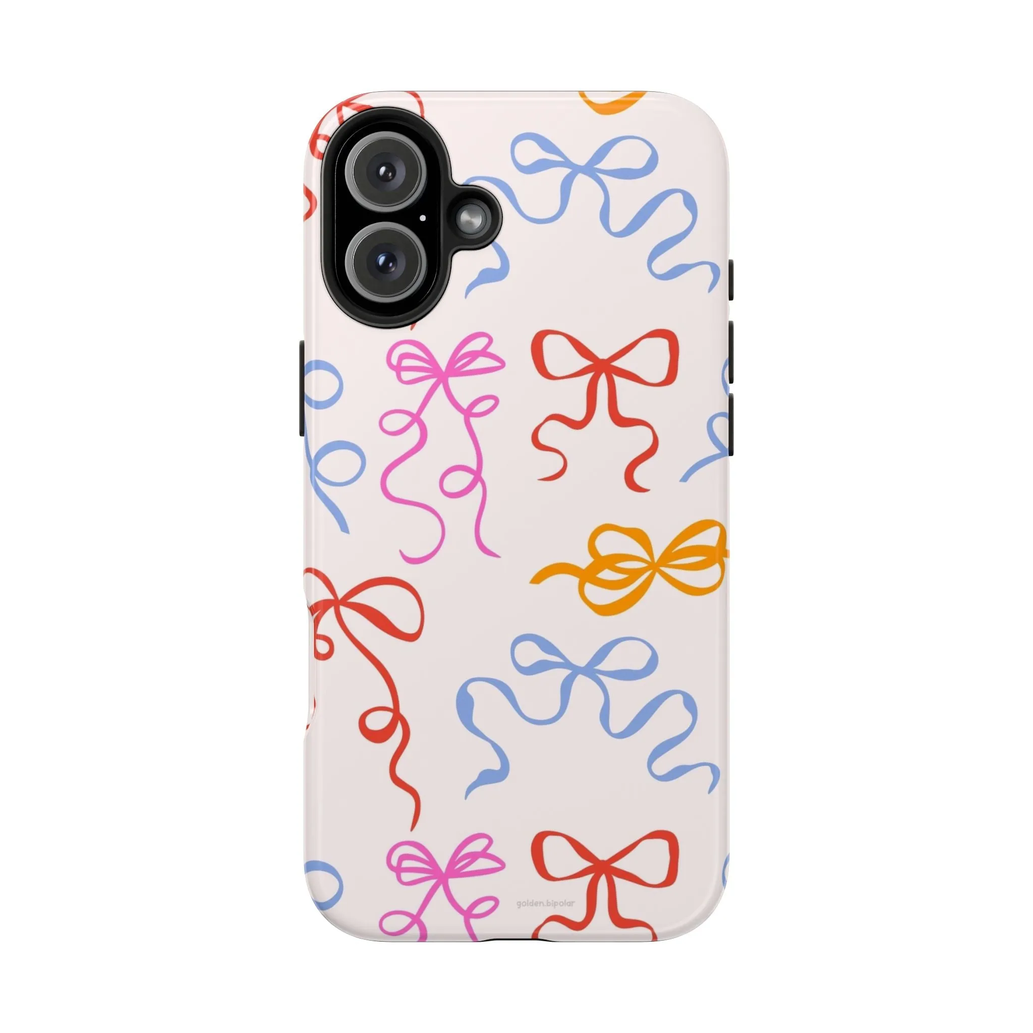 Multicolor Bows and Ribbons Tough iPhone Cases