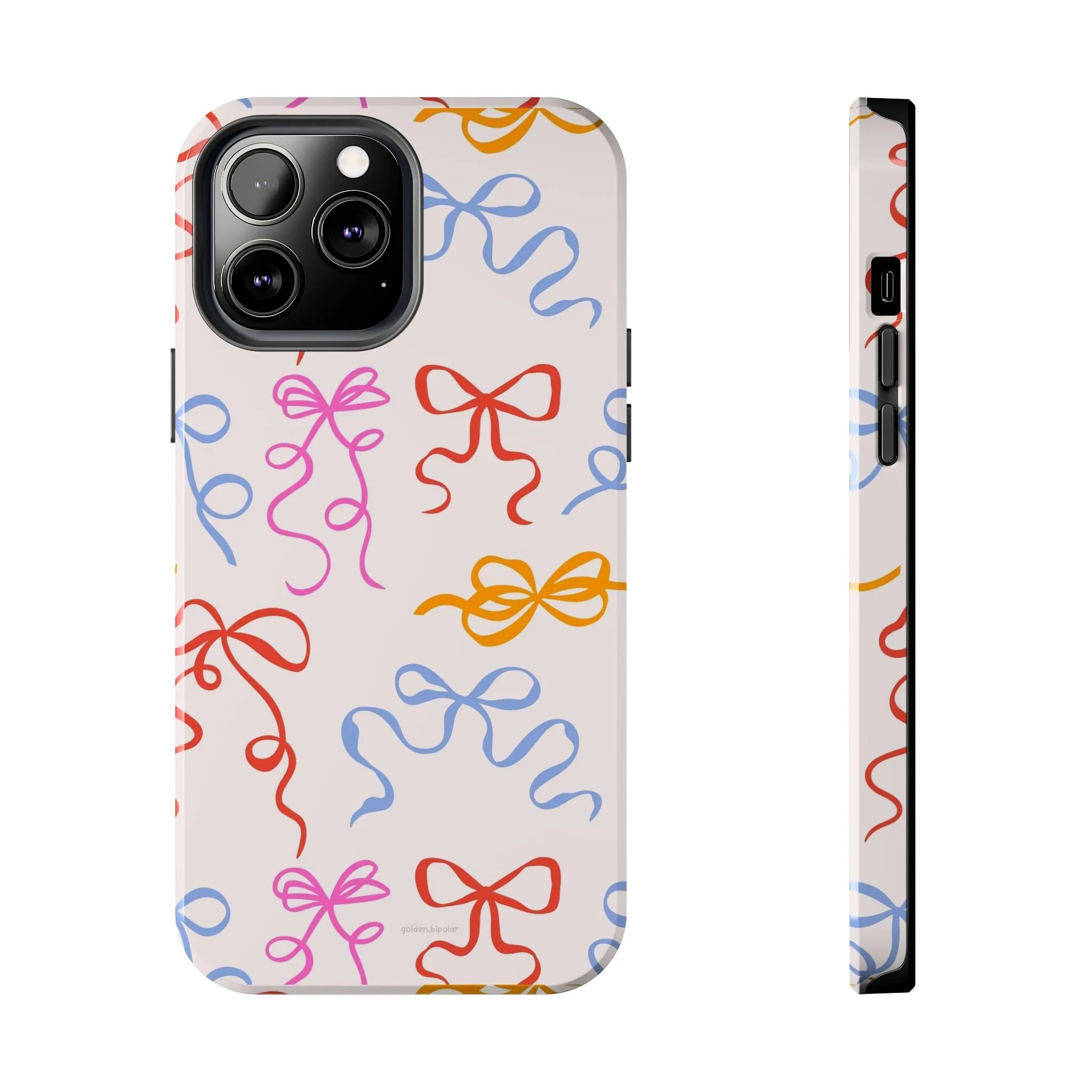 Multicolor Bows and Ribbons Tough iPhone Cases