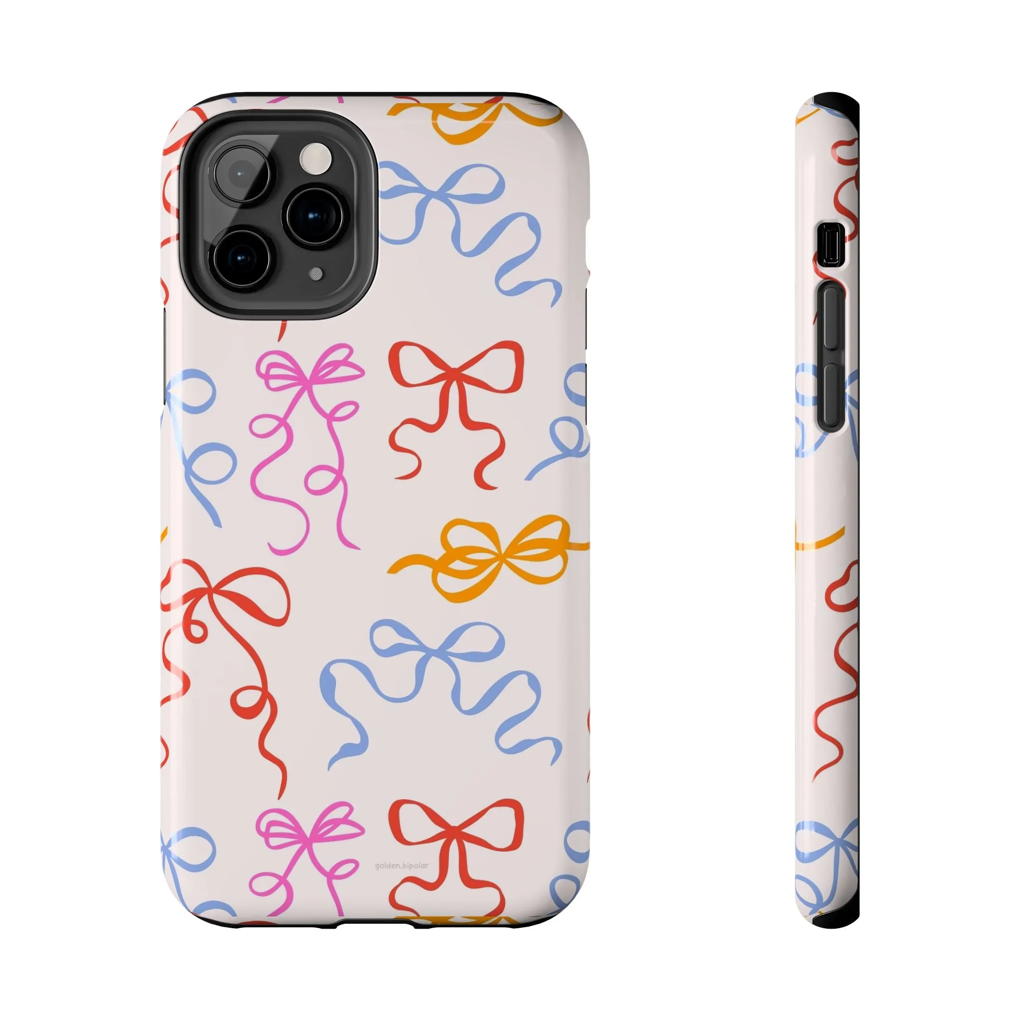 Multicolor Bows and Ribbons Tough iPhone Cases