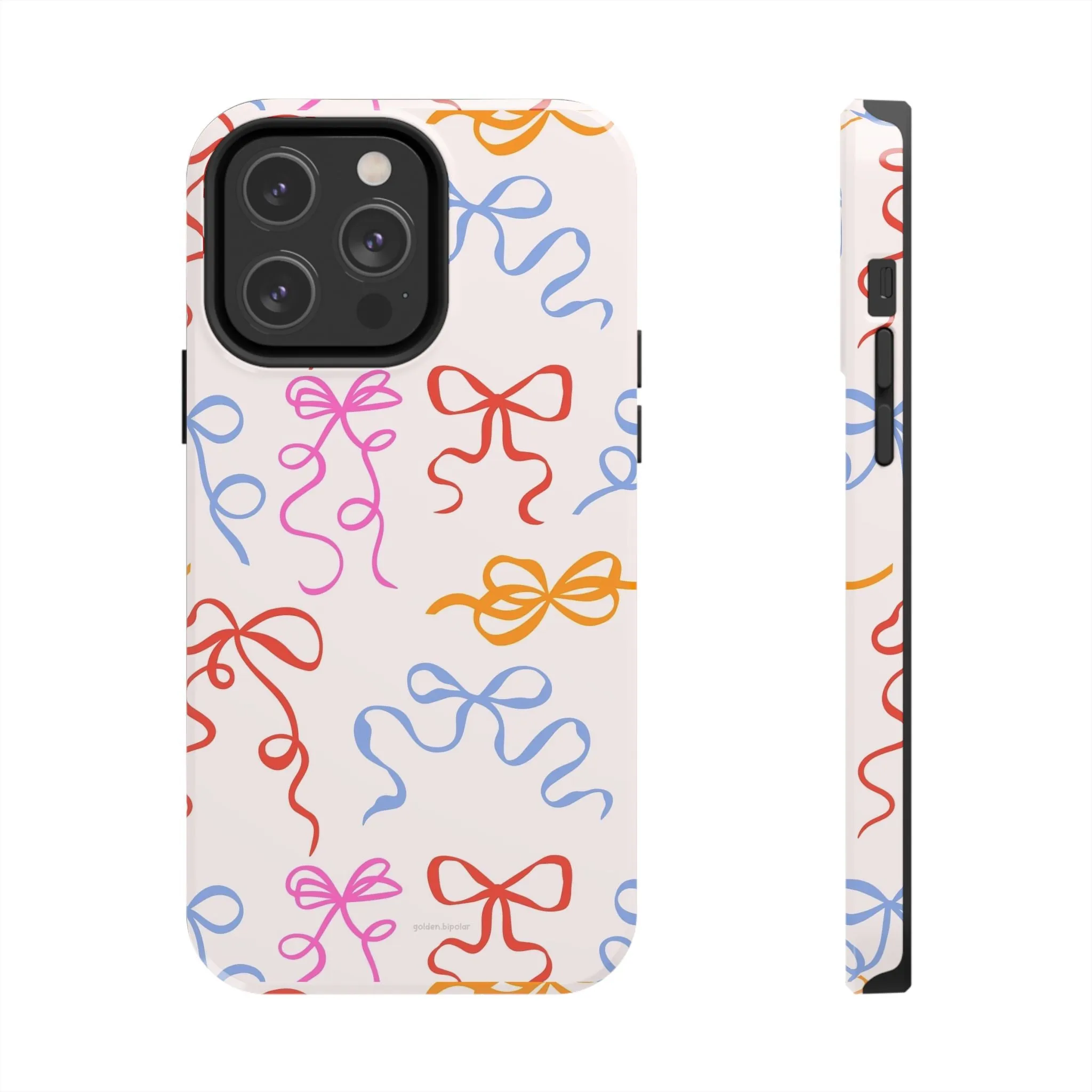 Multicolor Bows and Ribbons Tough iPhone Cases