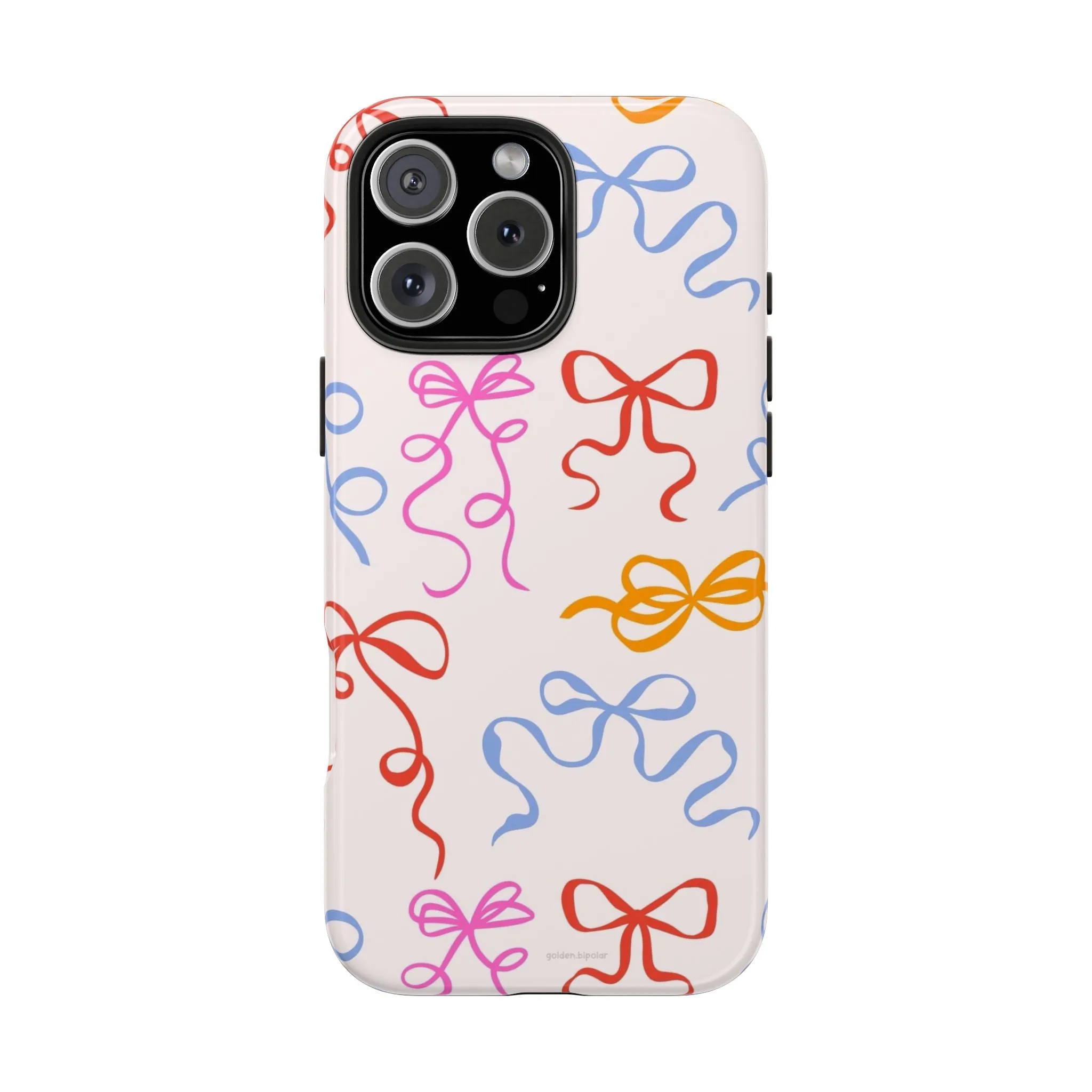 Multicolor Bows and Ribbons Tough iPhone Cases