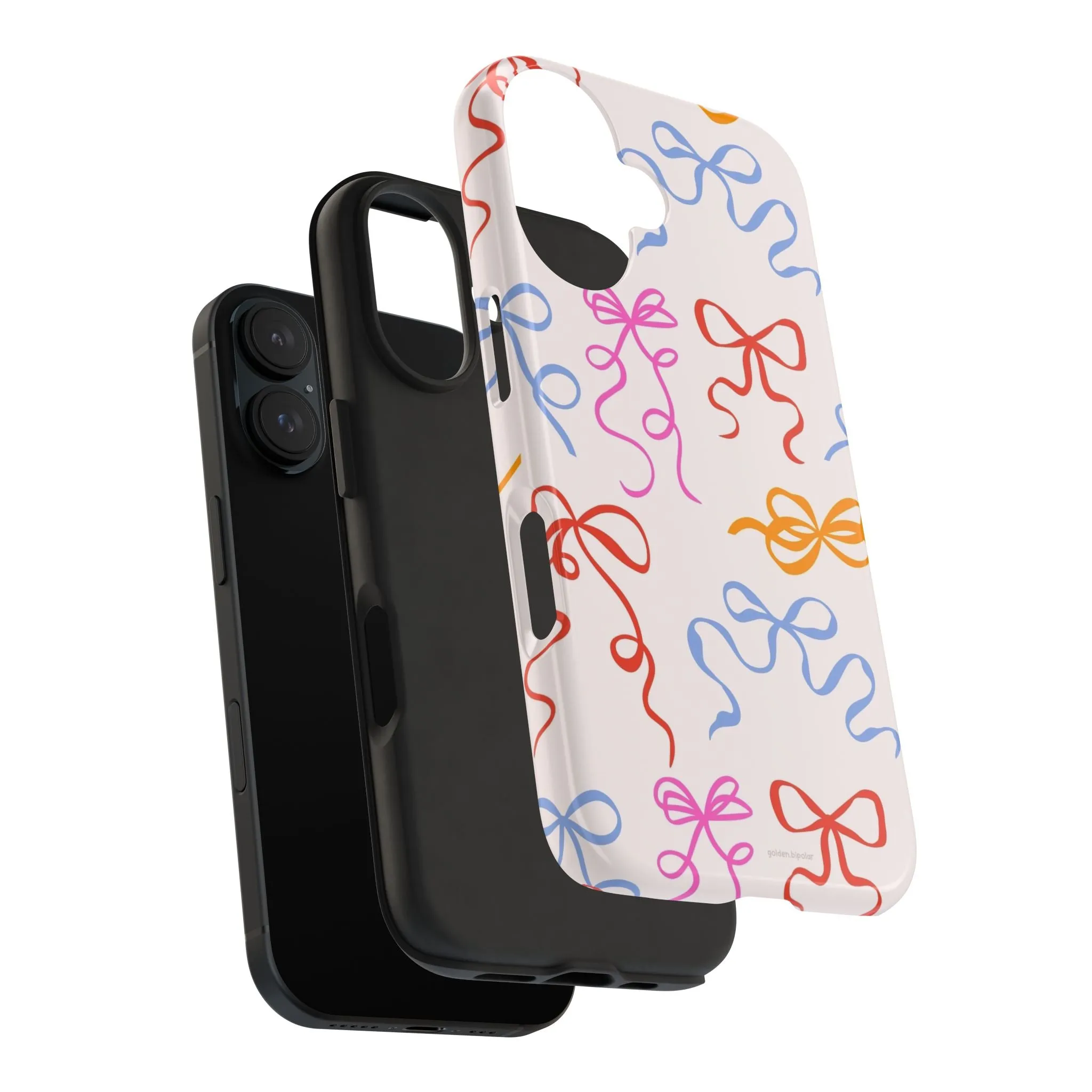 Multicolor Bows and Ribbons Tough iPhone Cases