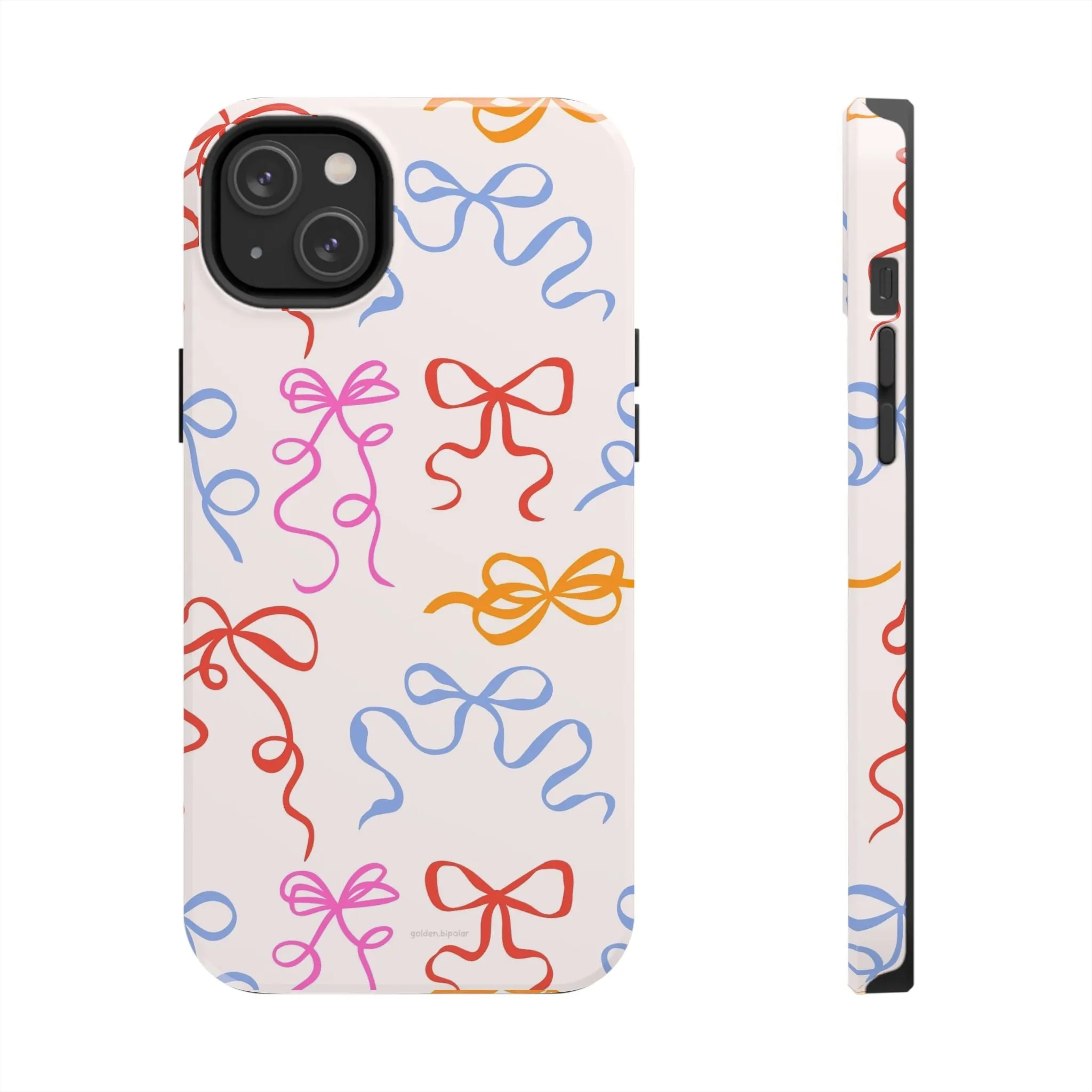 Multicolor Bows and Ribbons Tough iPhone Cases