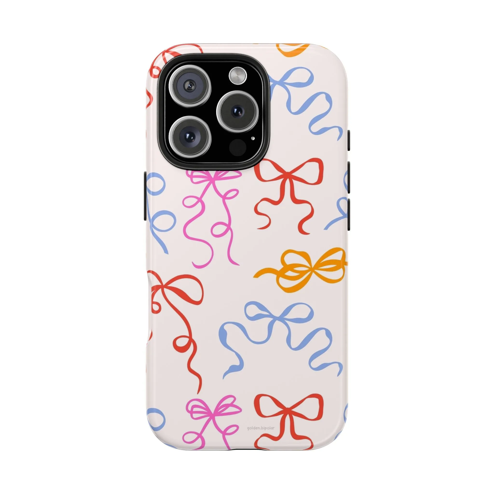 Multicolor Bows and Ribbons Tough iPhone Cases