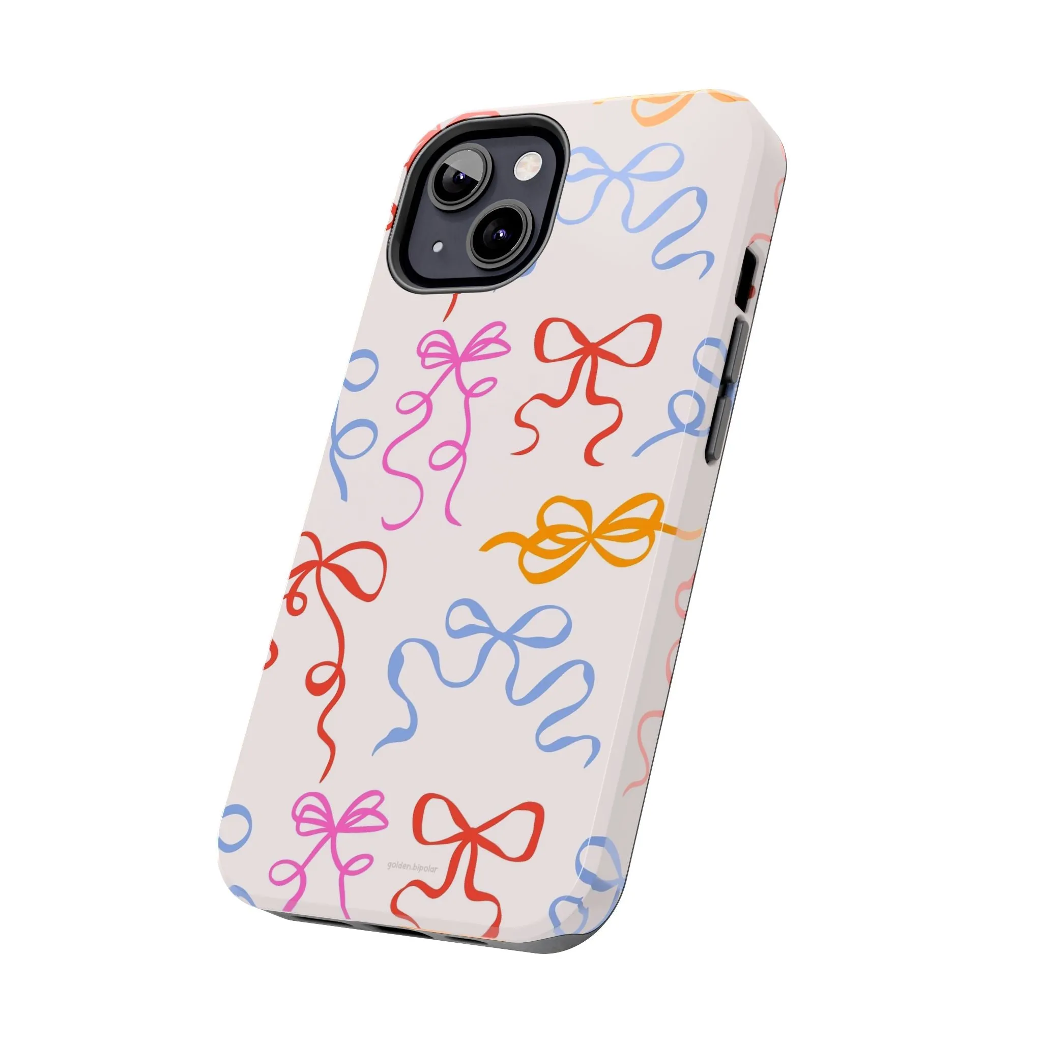 Multicolor Bows and Ribbons Tough iPhone Cases