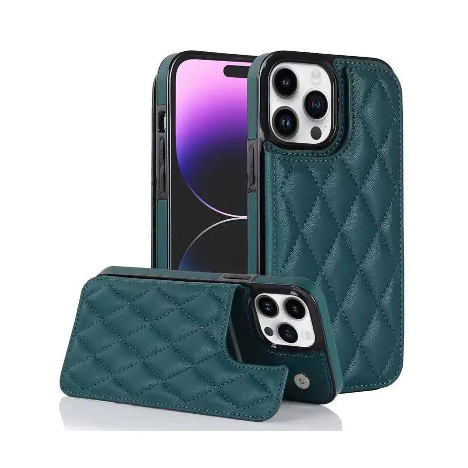 Multifunctional Wallet Mobile Phone Case for Apple  iPhone X / XS - Green