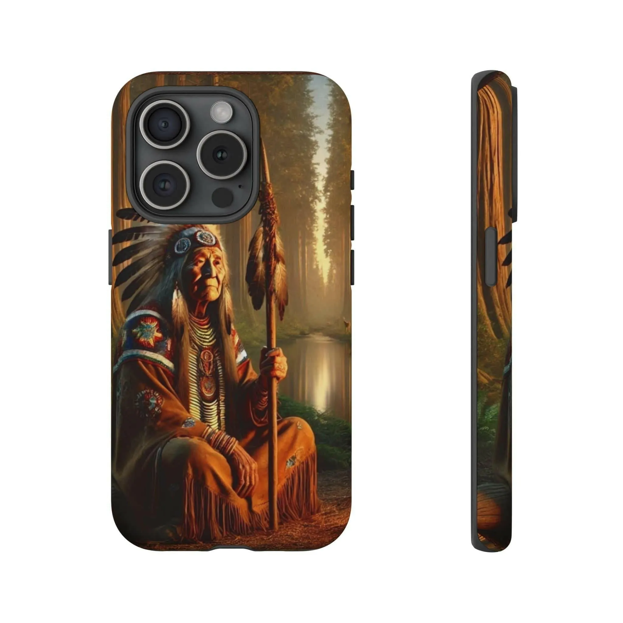 Native Elder Tough Phone Case