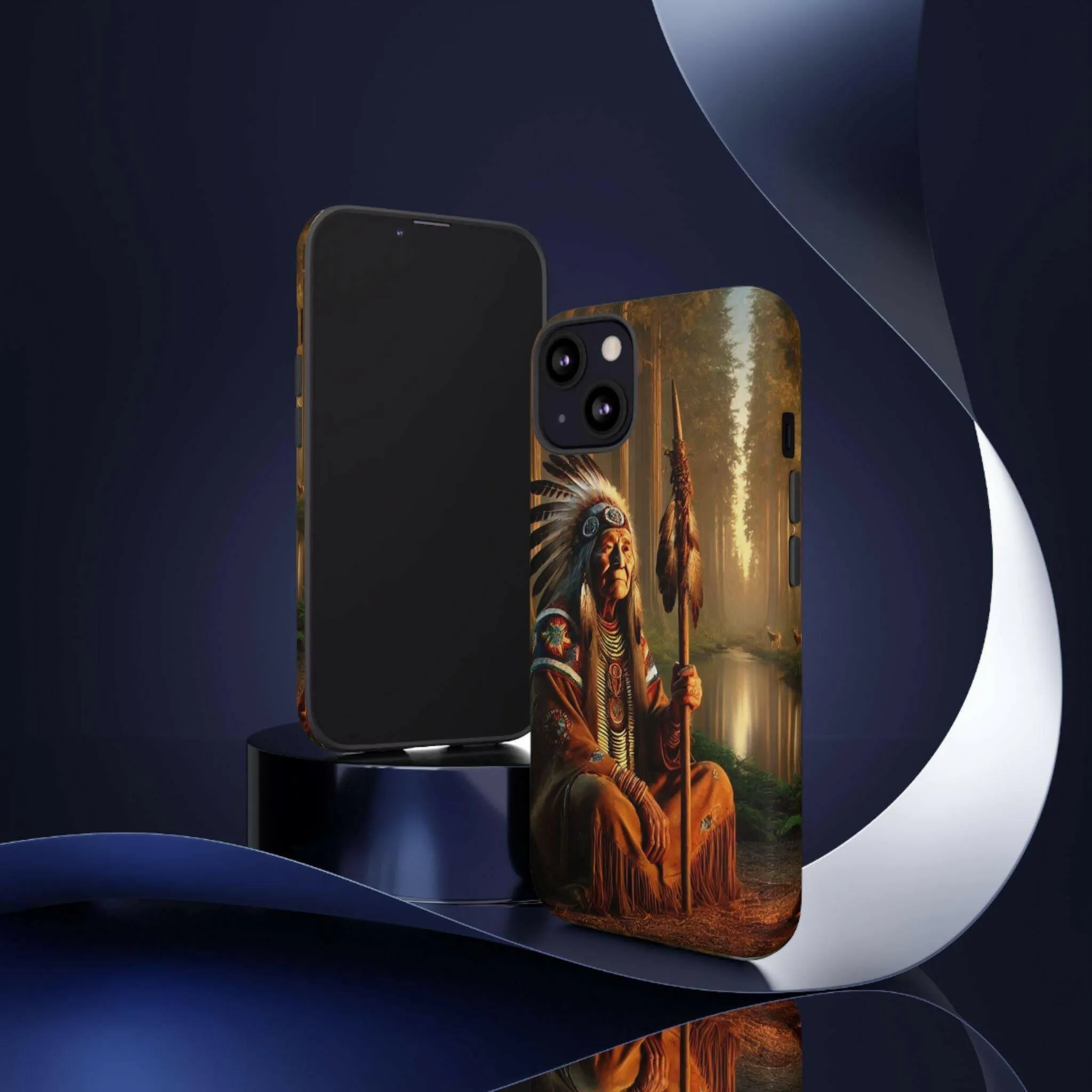 Native Elder Tough Phone Case