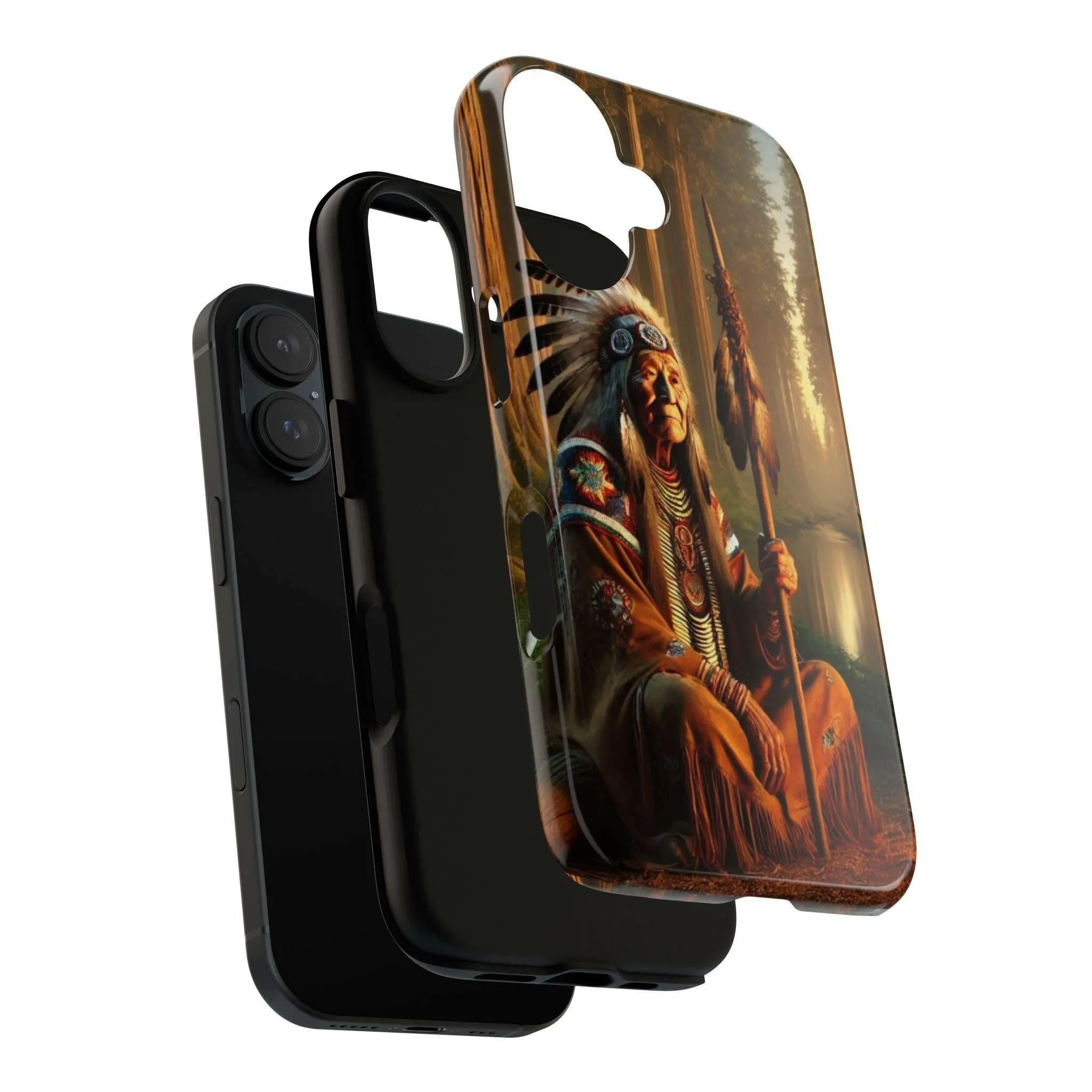 Native Elder Tough Phone Case