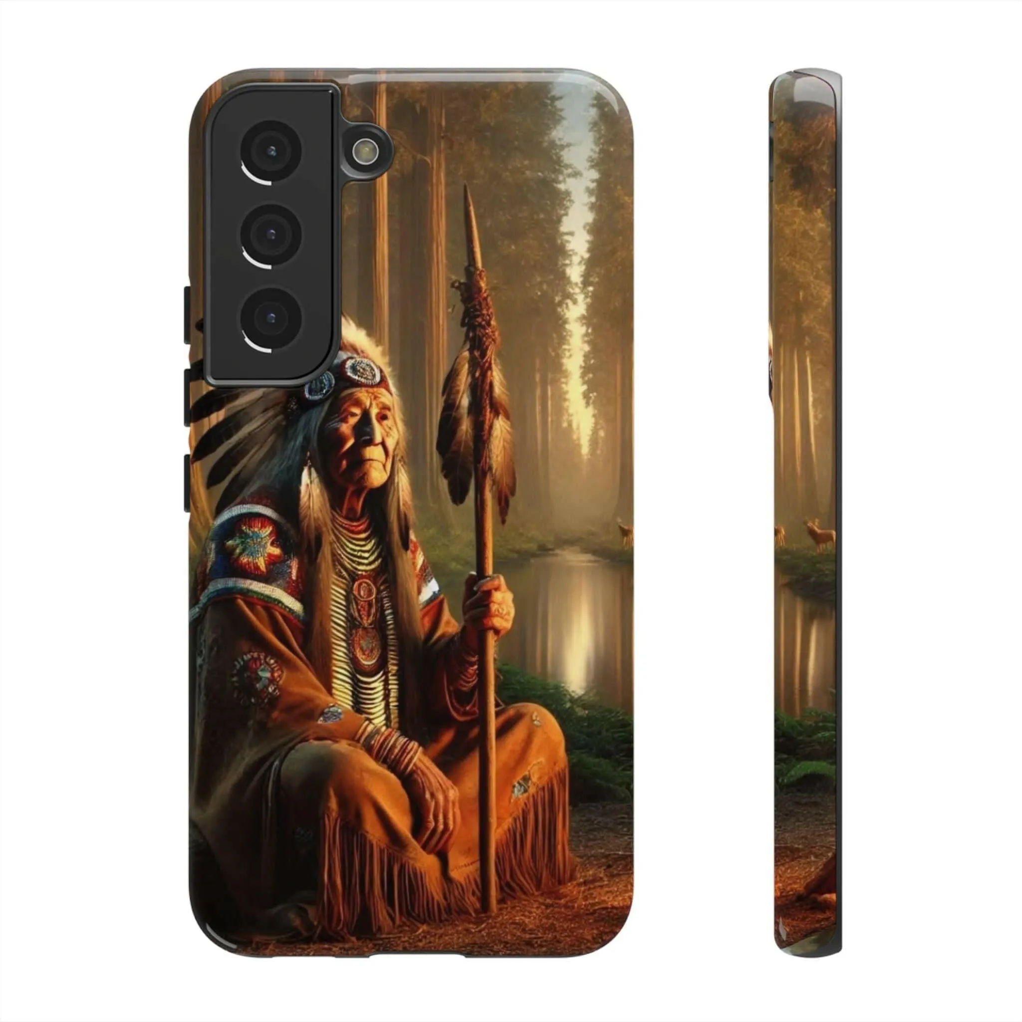 Native Elder Tough Phone Case