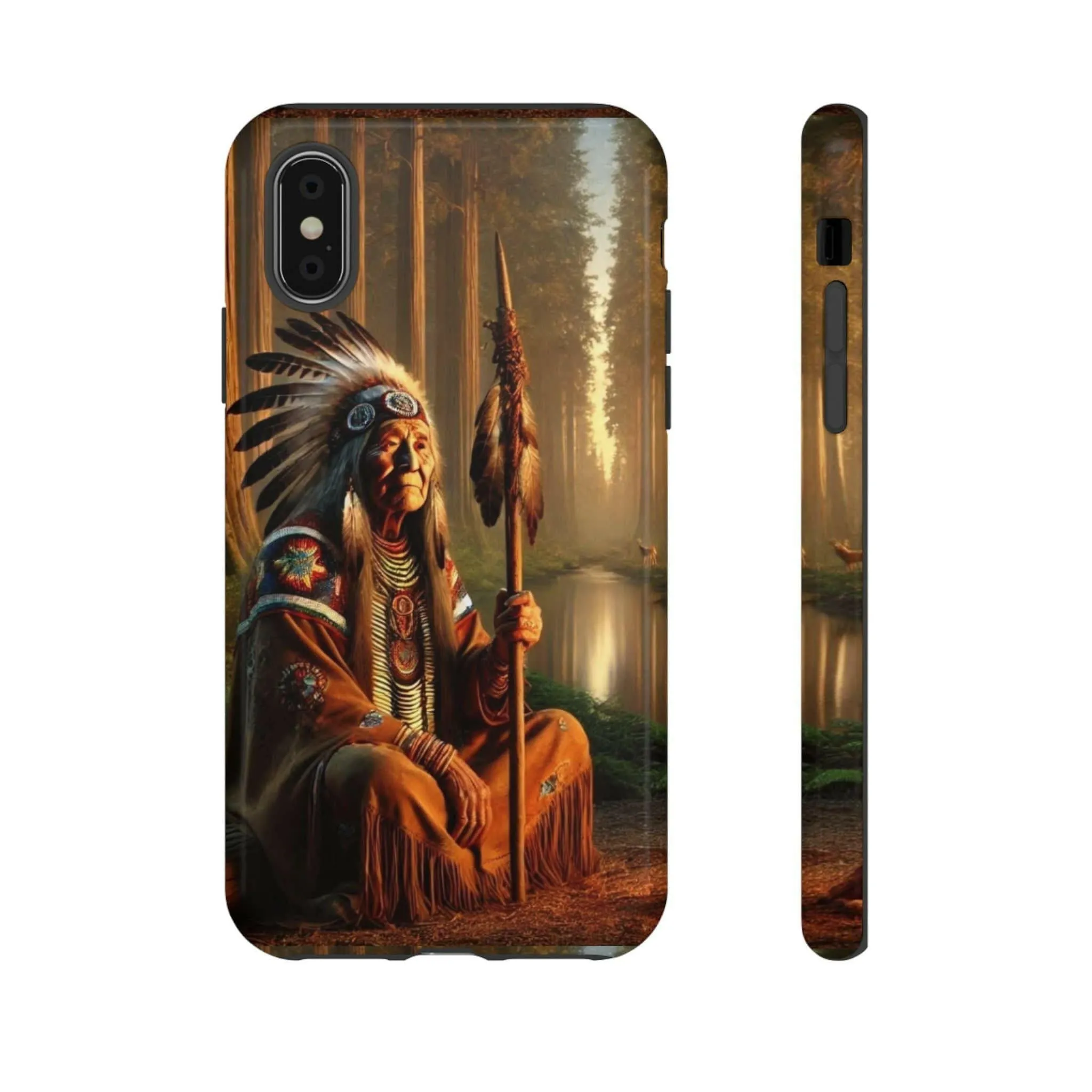 Native Elder Tough Phone Case