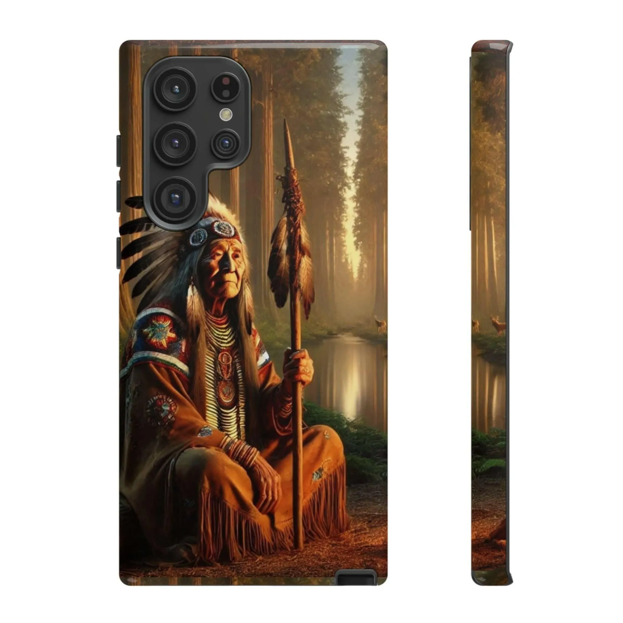 Native Elder Tough Phone Case