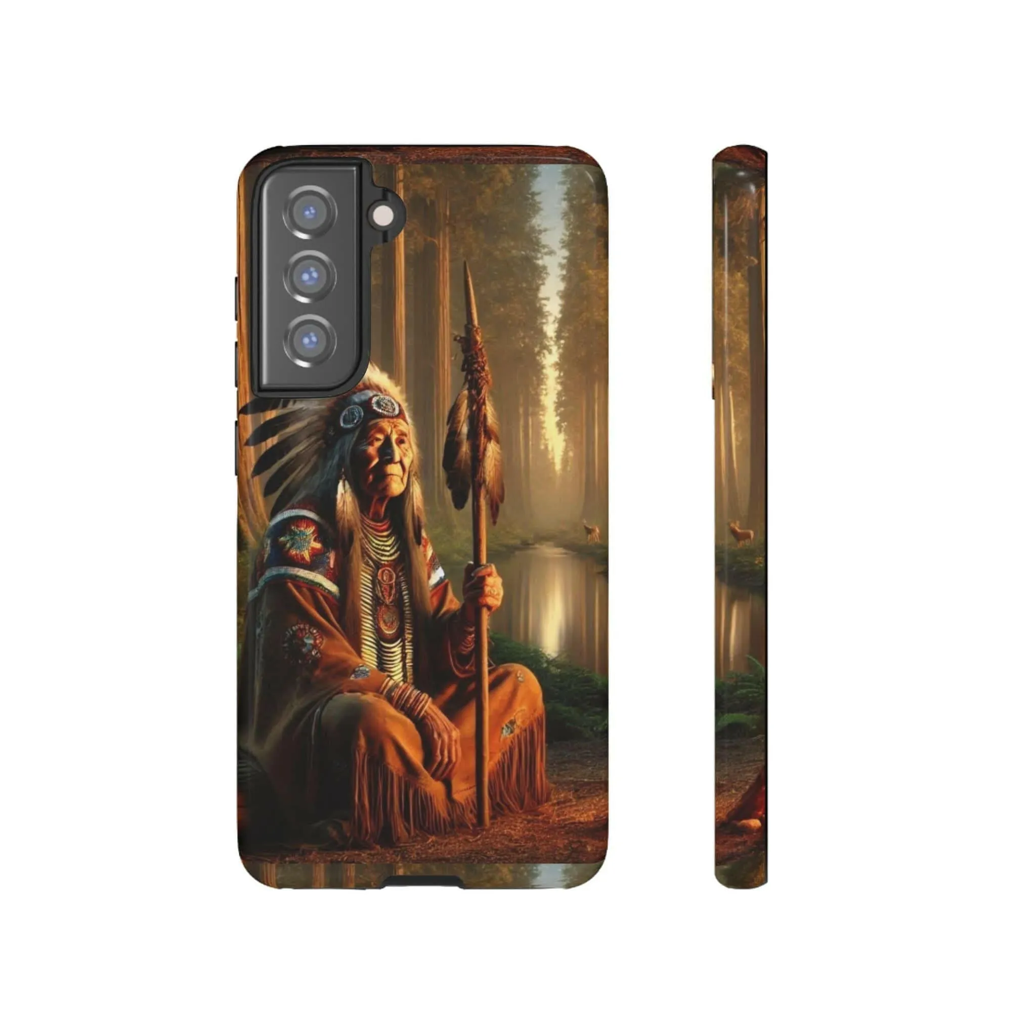 Native Elder Tough Phone Case