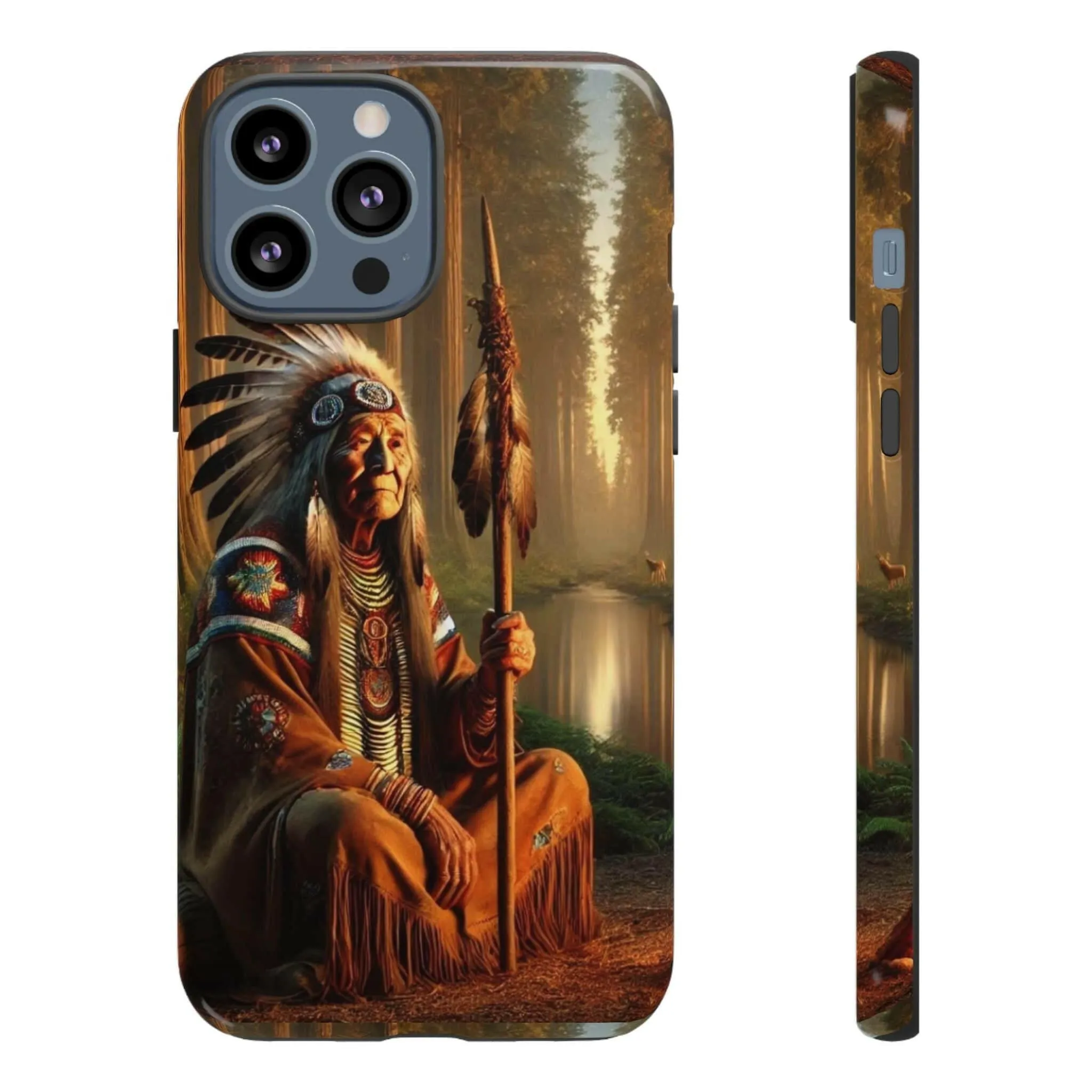 Native Elder Tough Phone Case