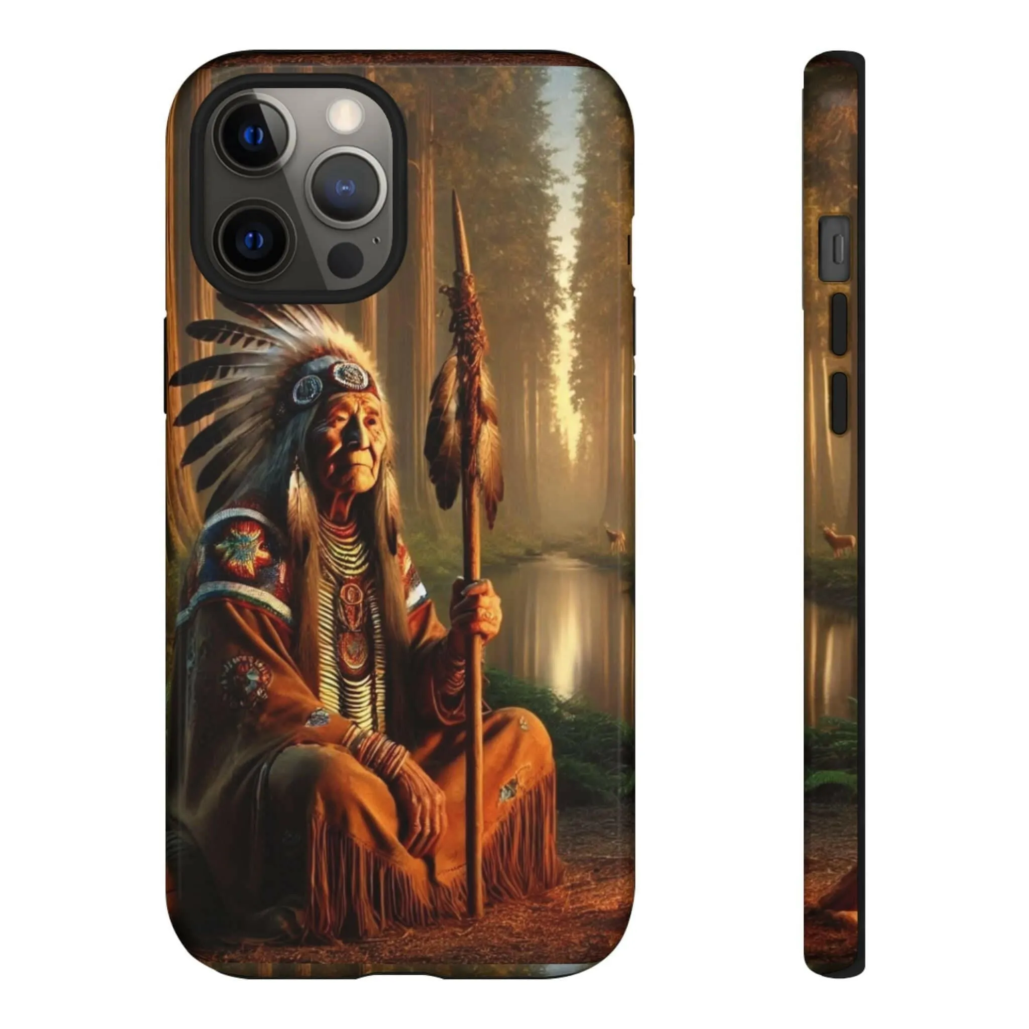 Native Elder Tough Phone Case