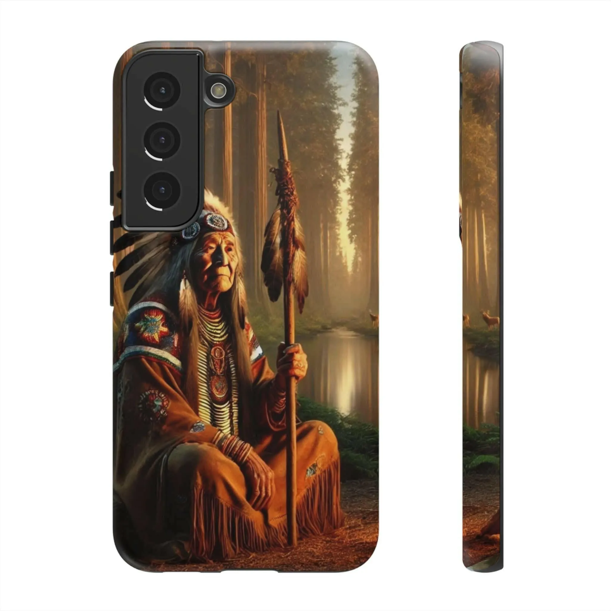 Native Elder Tough Phone Case