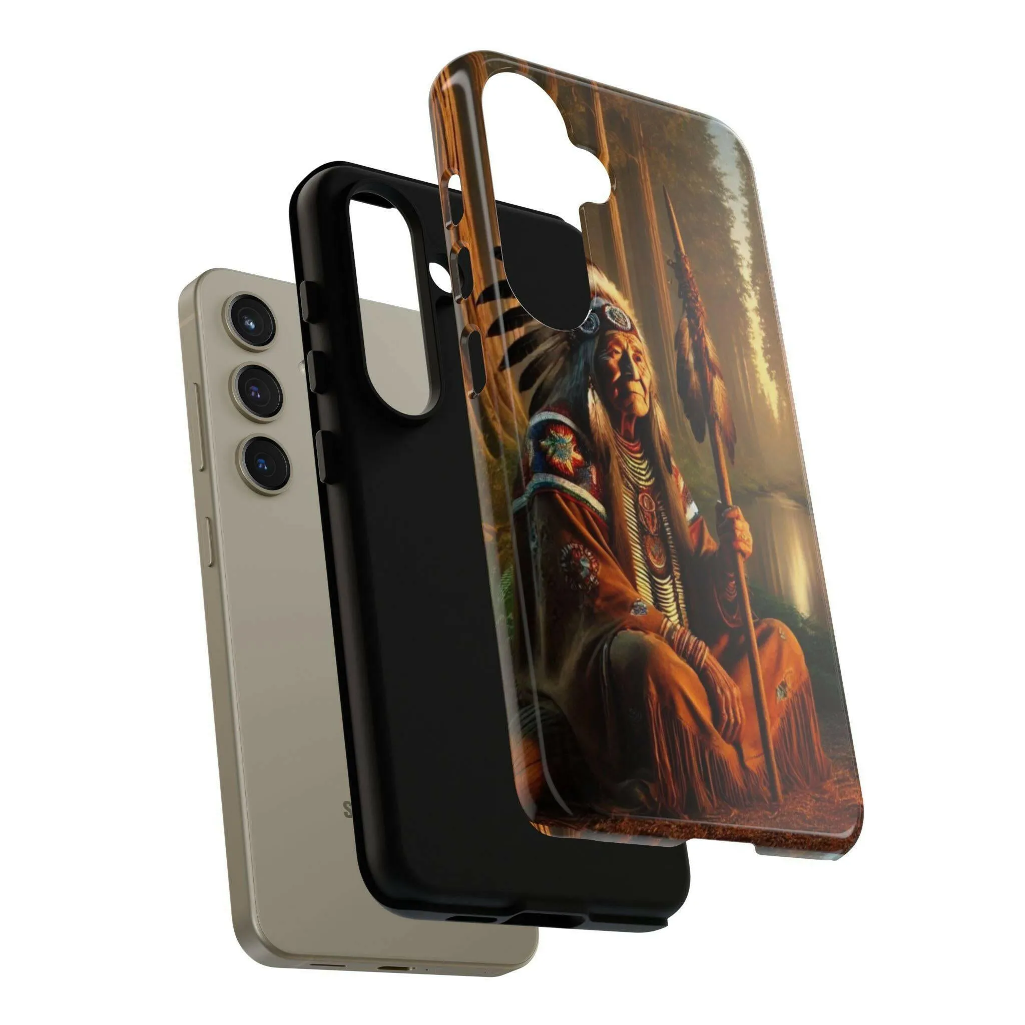 Native Elder Tough Phone Case