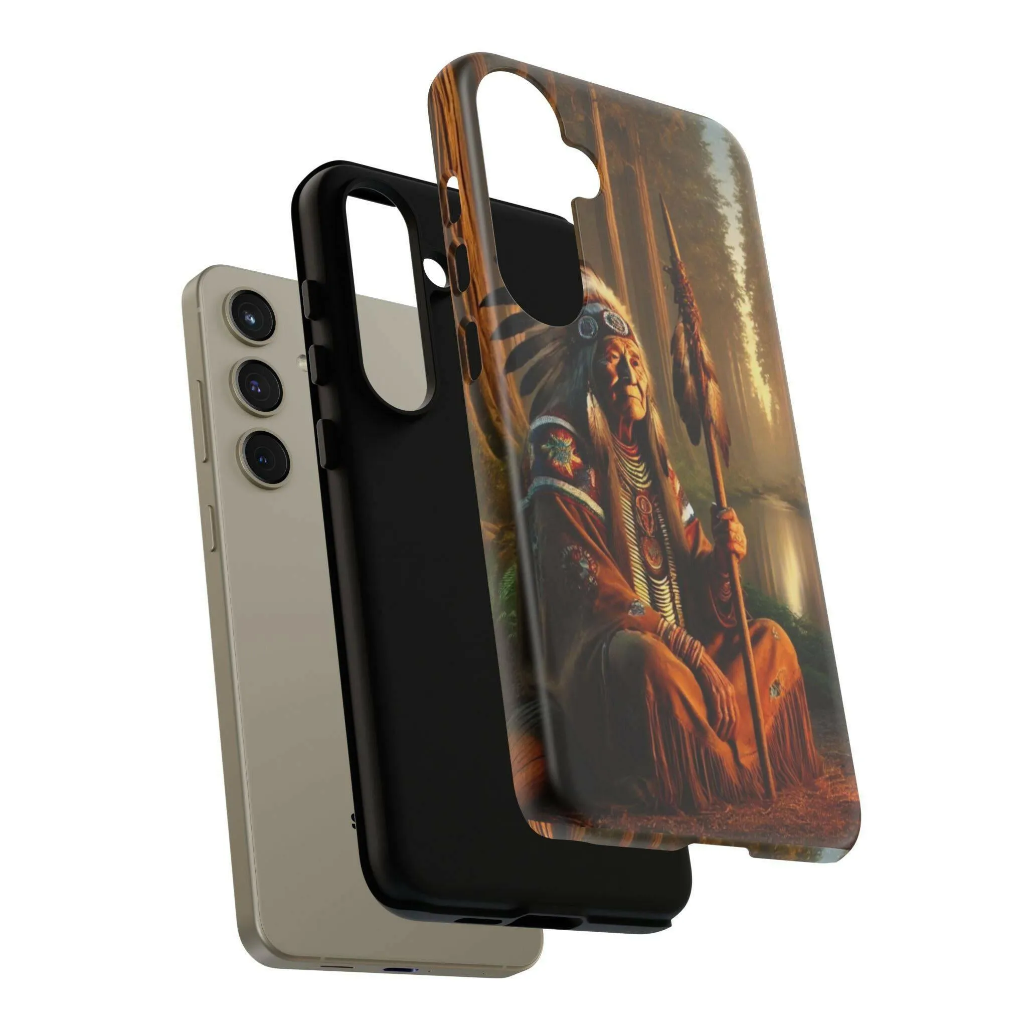 Native Elder Tough Phone Case