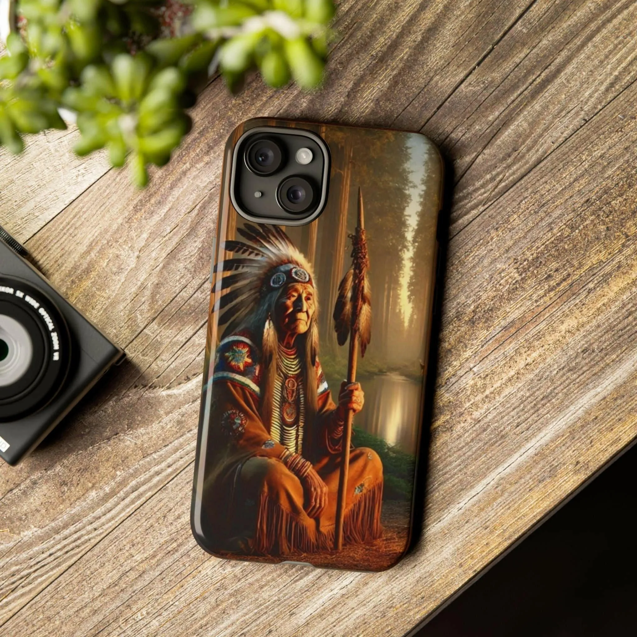 Native Elder Tough Phone Case